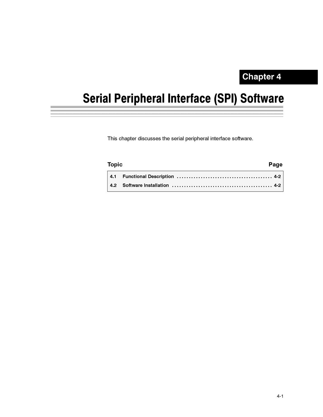 Texas Instruments CDCM7005 manual Serial Peripheral Interface SPI Software 