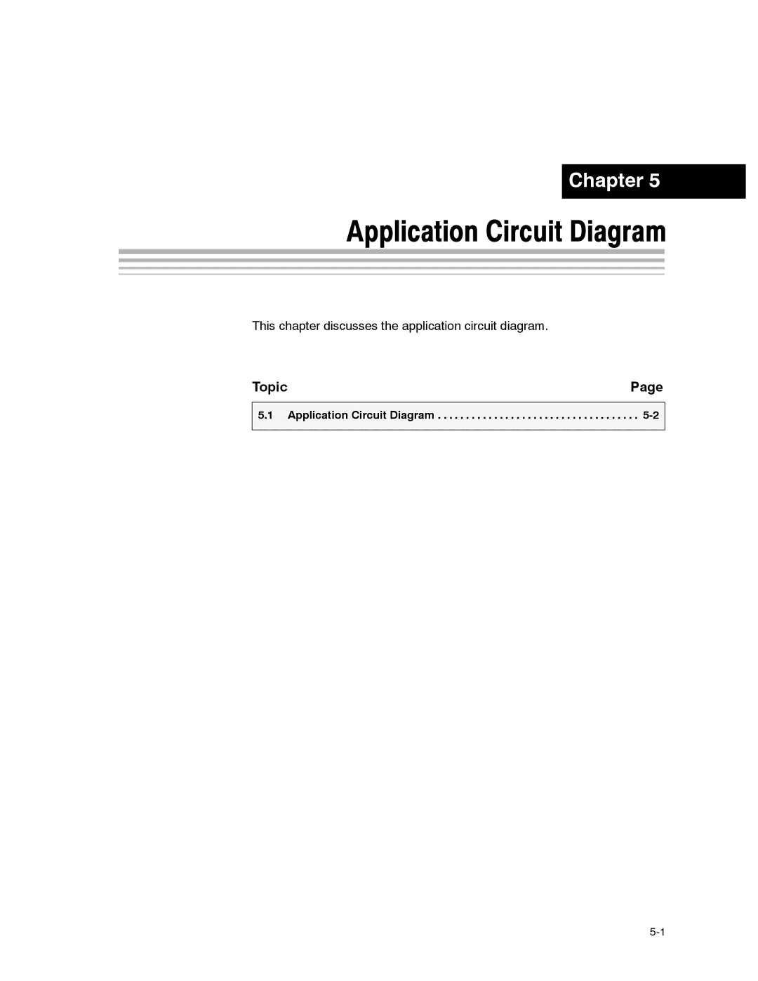 Texas Instruments CDCM7005 manual Application Circuit Diagram, Topic 