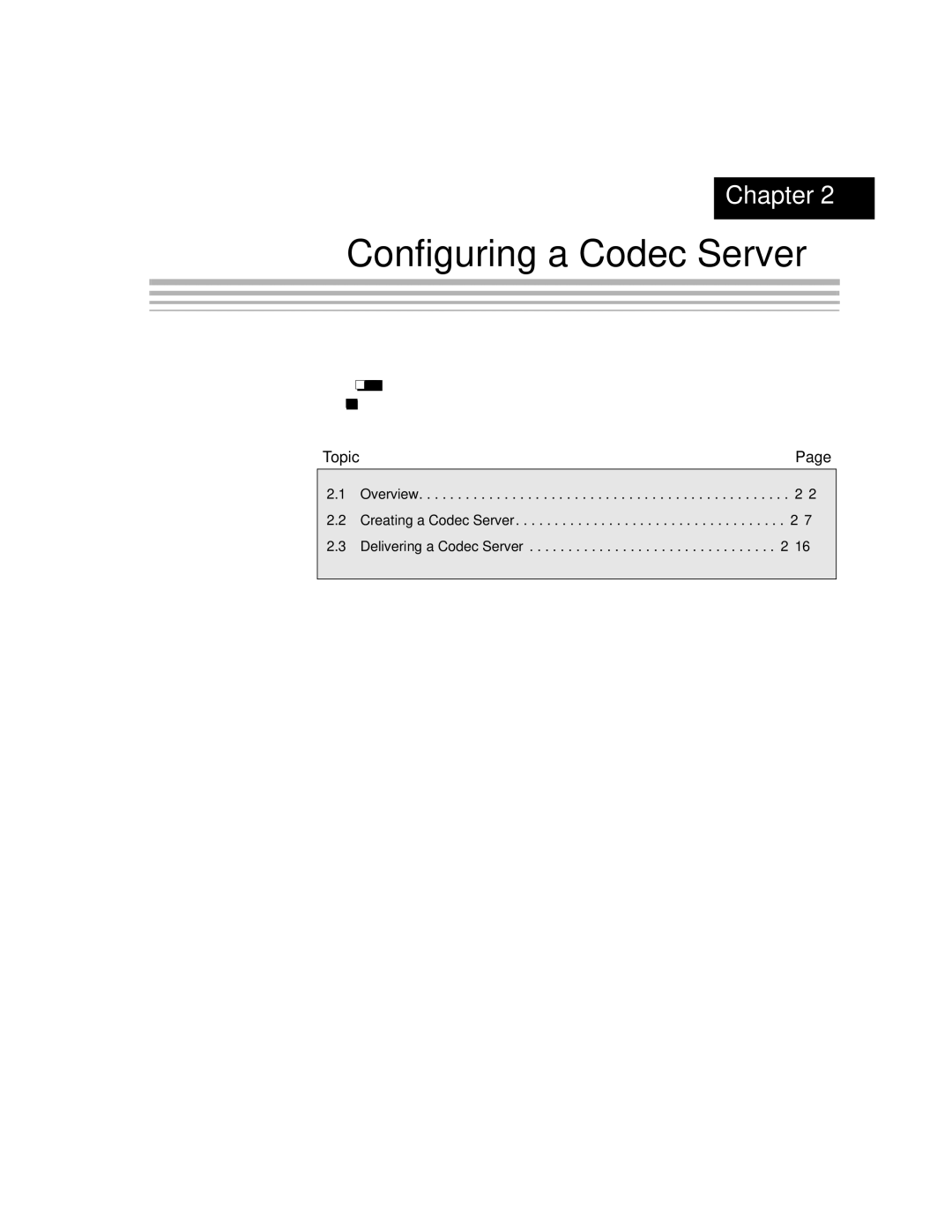 Texas Instruments Codec Engine Server manual Configuring a Codec Server 