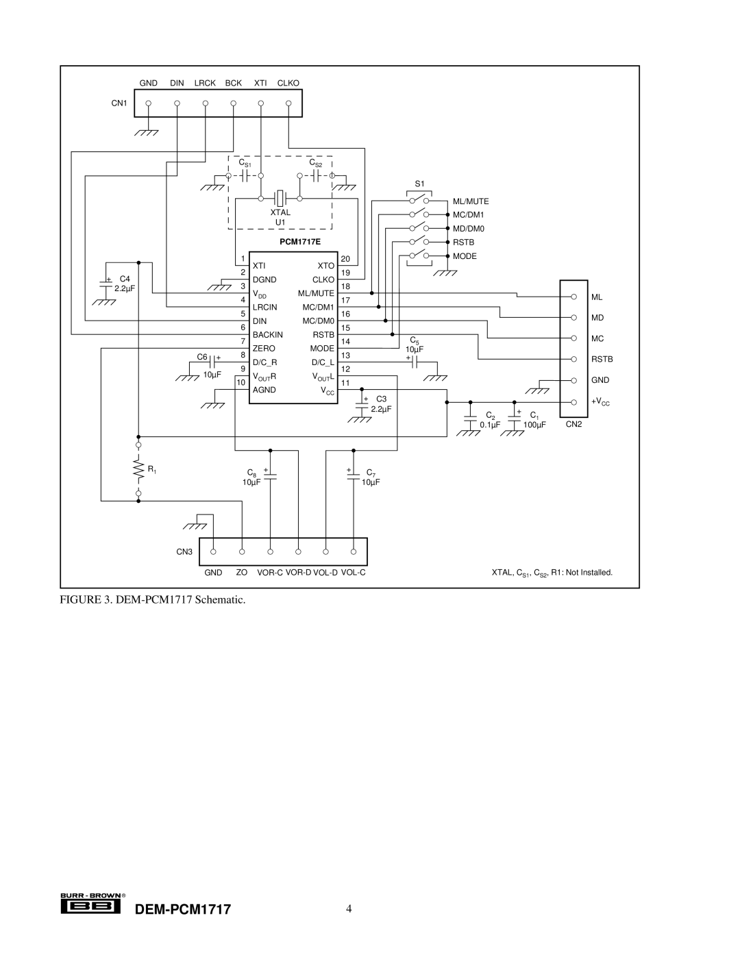 Texas Instruments manual DEM-PCM17174 