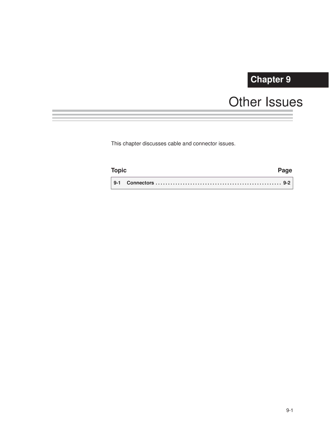 Texas Instruments MC-780PIx manual Other Issues, Connectors 