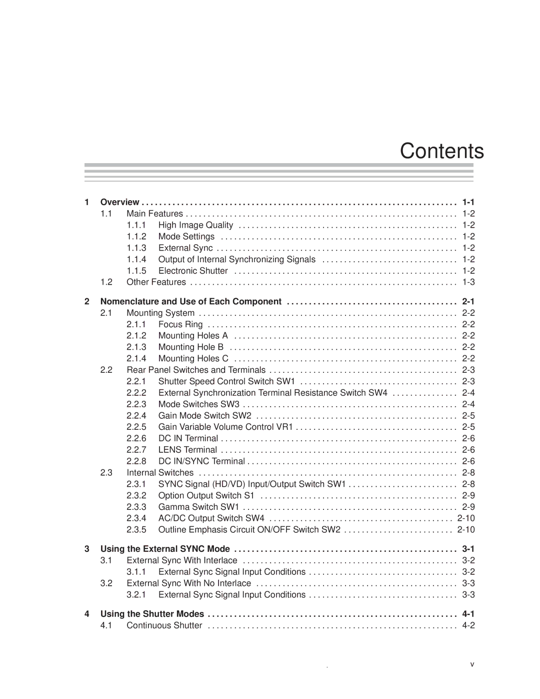 Texas Instruments MC-780PIx manual Contents 