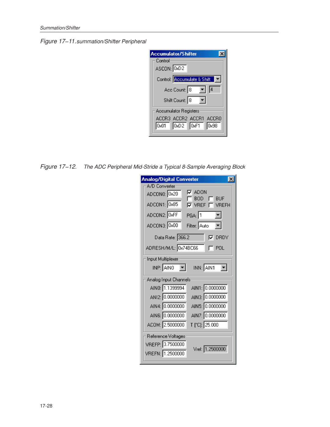 Texas Instruments MSC1210 manual 11. summation/Shifter Peripheral 