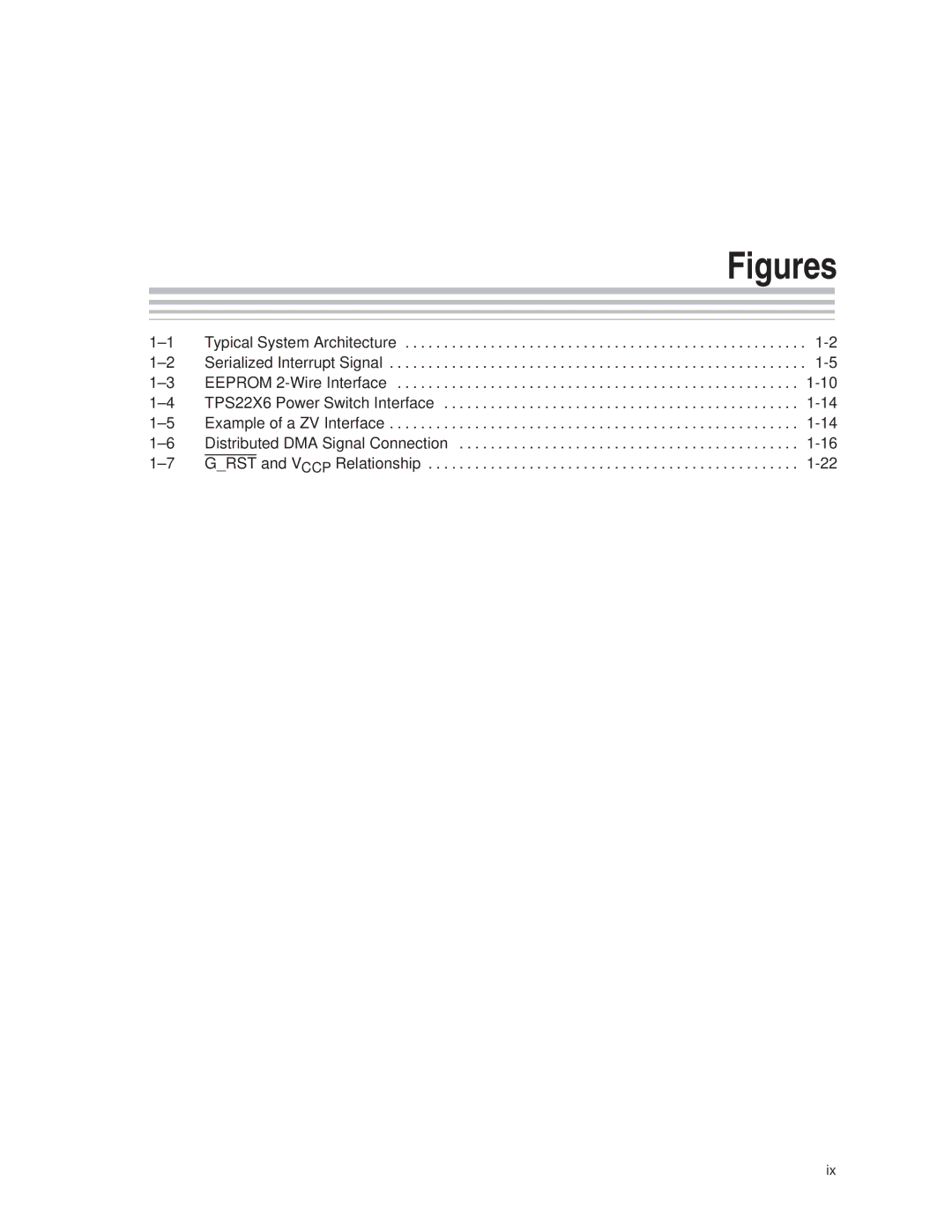 Texas Instruments PCI445X manual Figures 