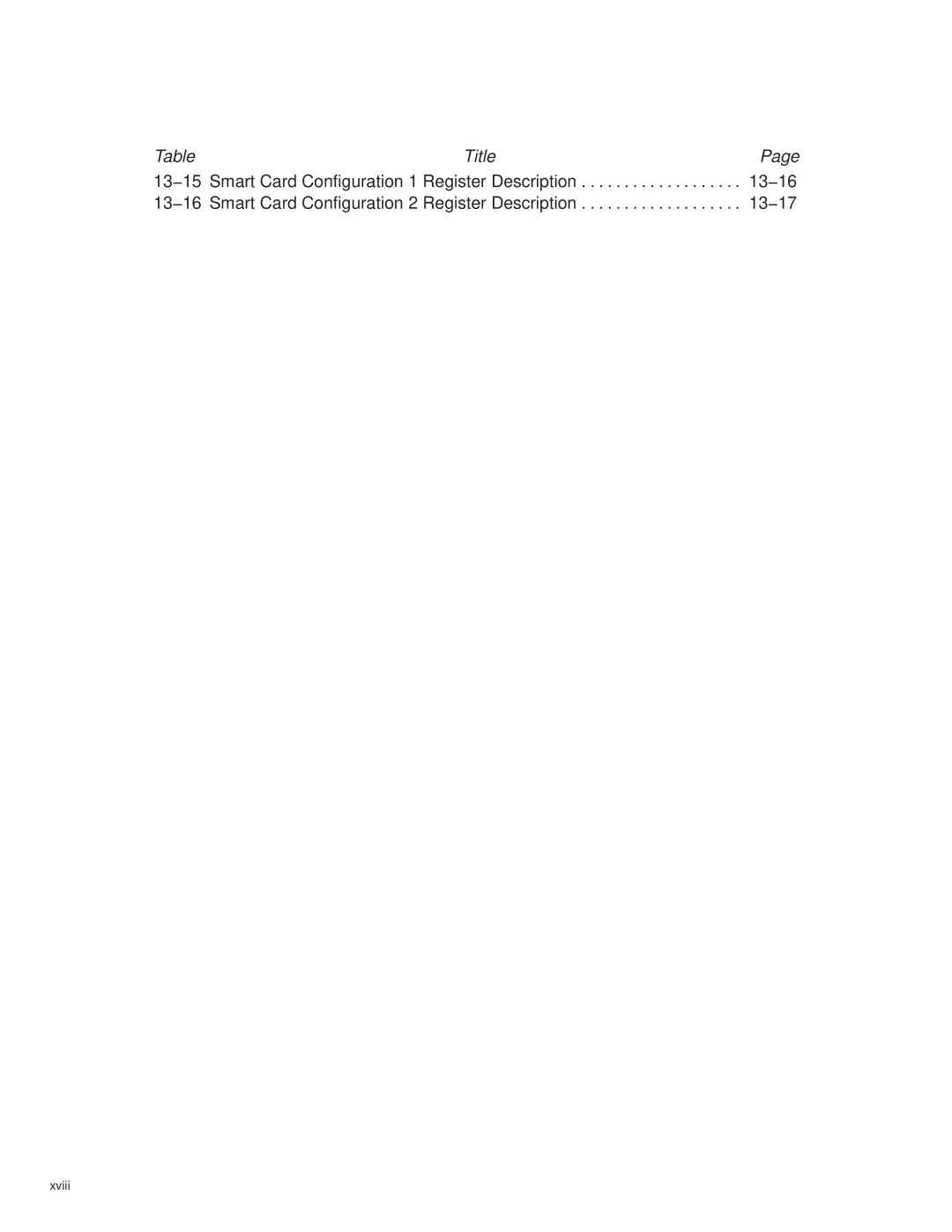 Texas Instruments PCI7621, PCI7411, PCI7611, PCI7421 manual Xviii 