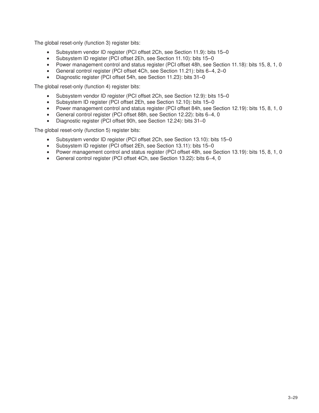 Texas Instruments PCI7611, PCI7411, PCI7621, PCI7421 manual 29 