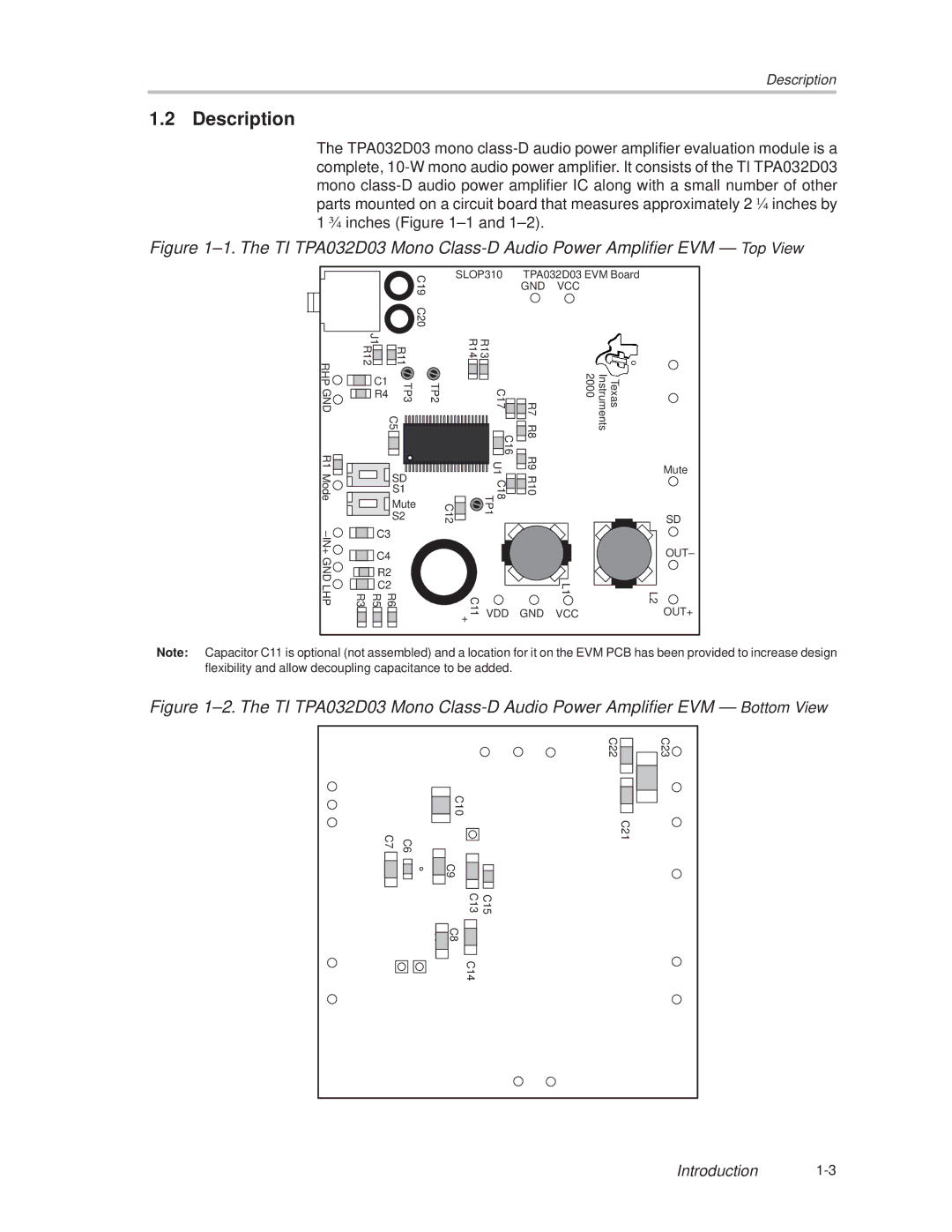 Texas Instruments SLOU082 manual Description 