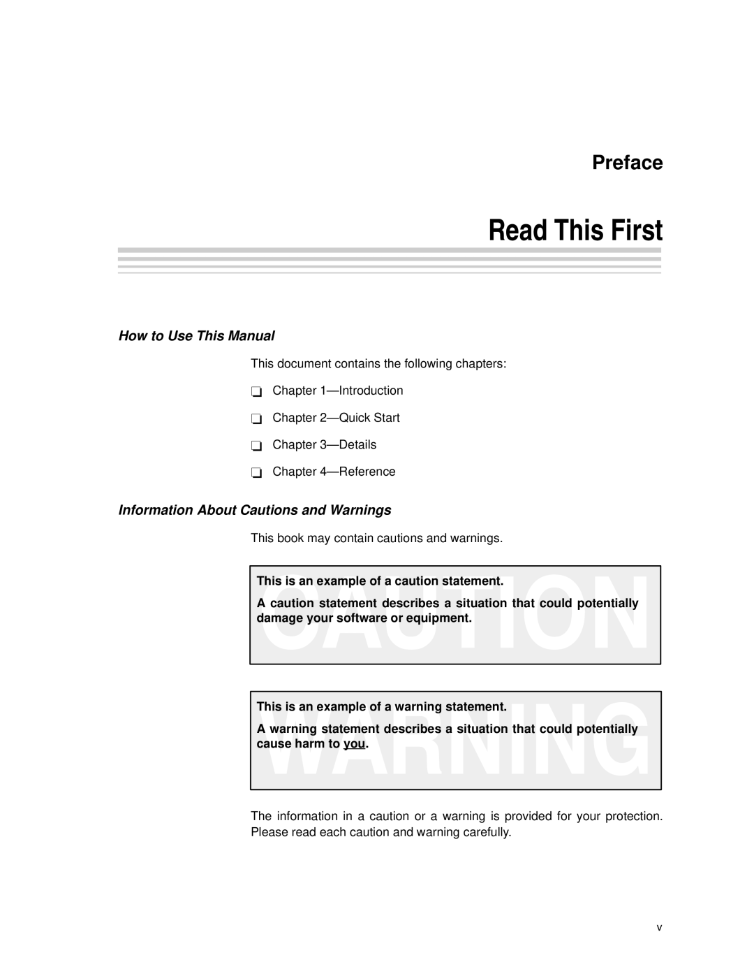 Texas Instruments SLOU121 manual Read This First, Information About Cautions and Warnings 