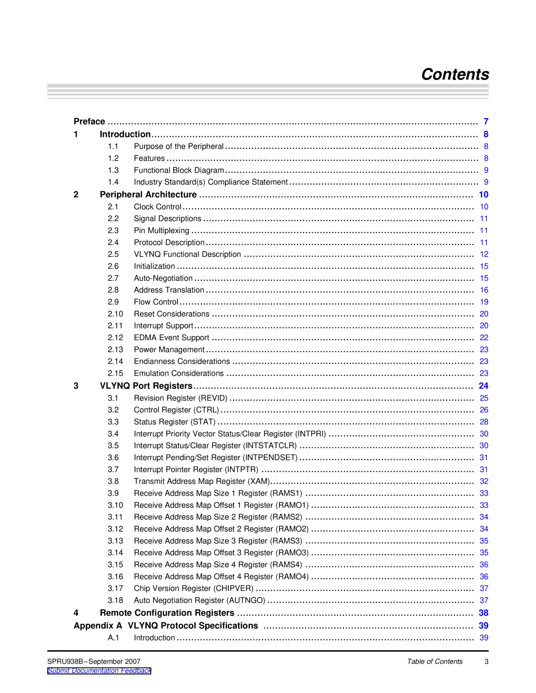 Texas Instruments SPRU938B manual Contents 