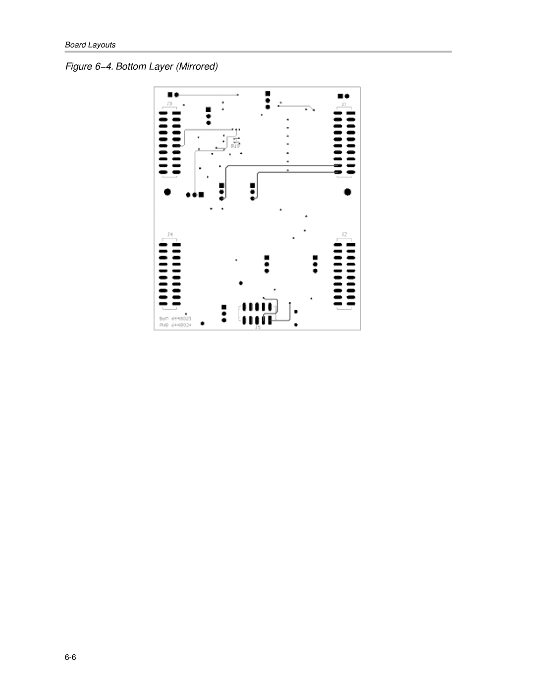 Texas Instruments TLC3578EVM manual 4. Bottom Layer Mirrored 