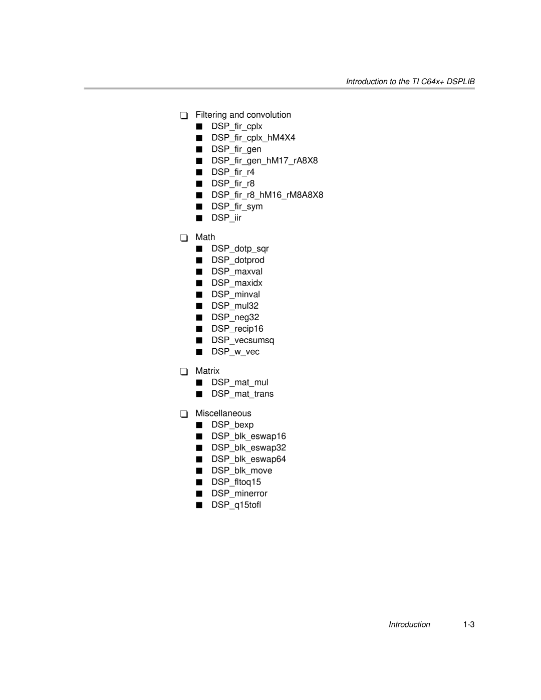 Texas Instruments TMS320C64X manual Introduction 