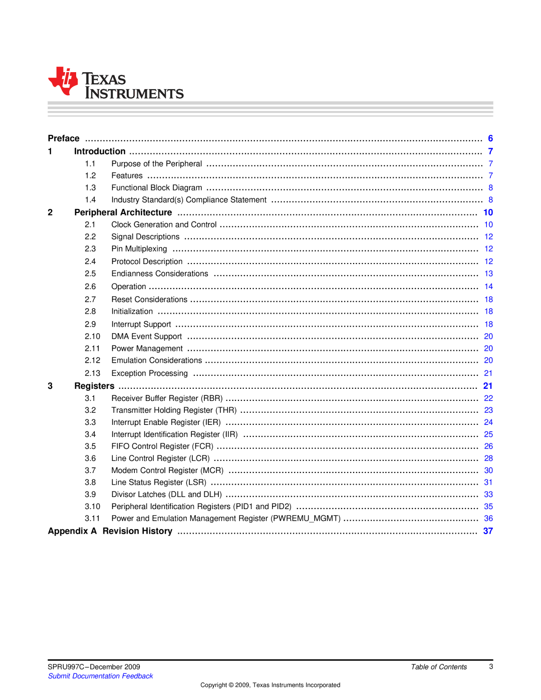 Texas Instruments TMS320DM643X DMP manual Revision History, Appendix a 