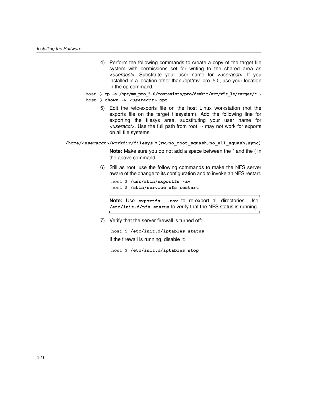 Texas Instruments TMS320DM6446 DVEVM v2.0 manual Verify that the server firewall is turned off 