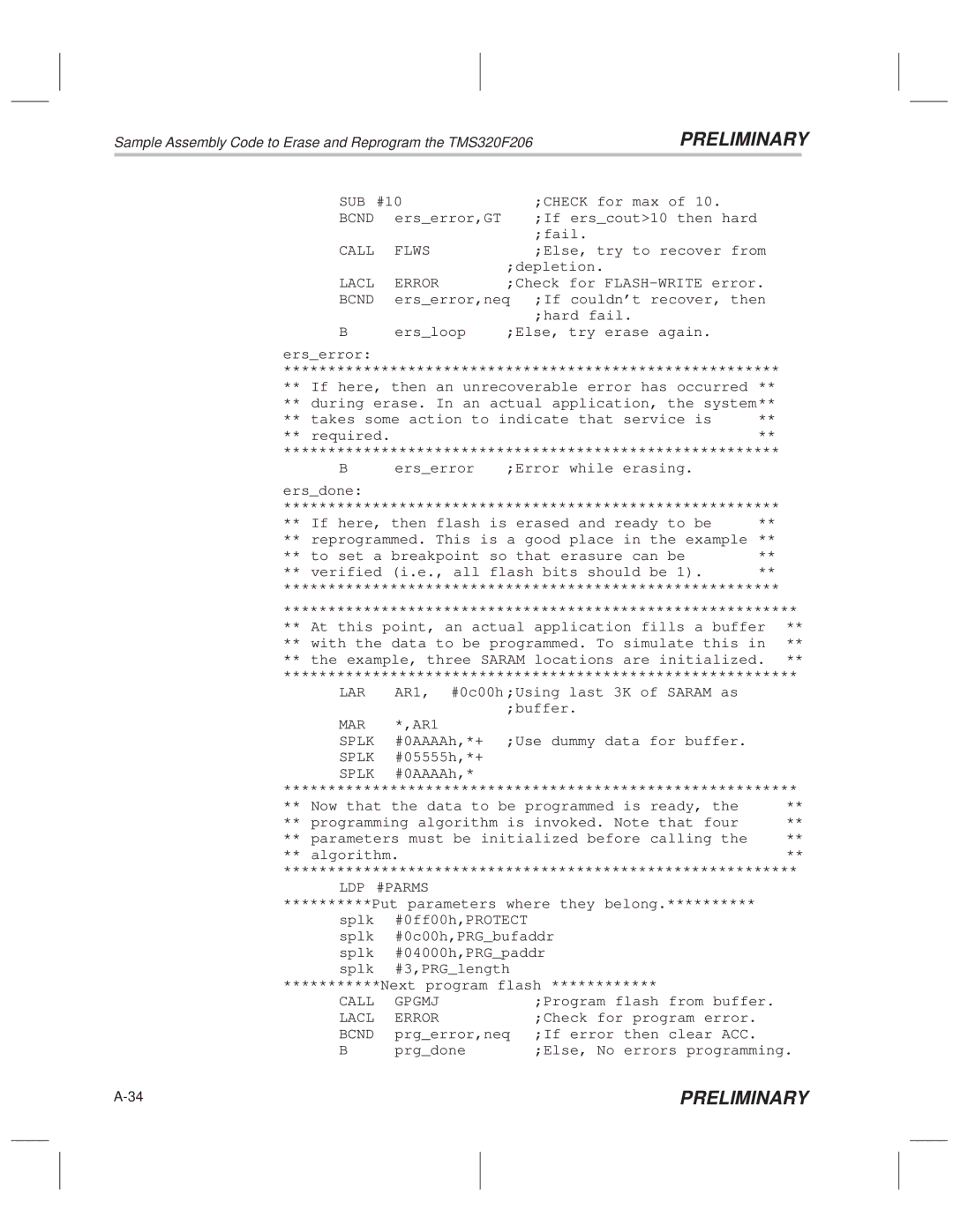 Texas Instruments TMS320F20x/F24x DSP manual Sub 