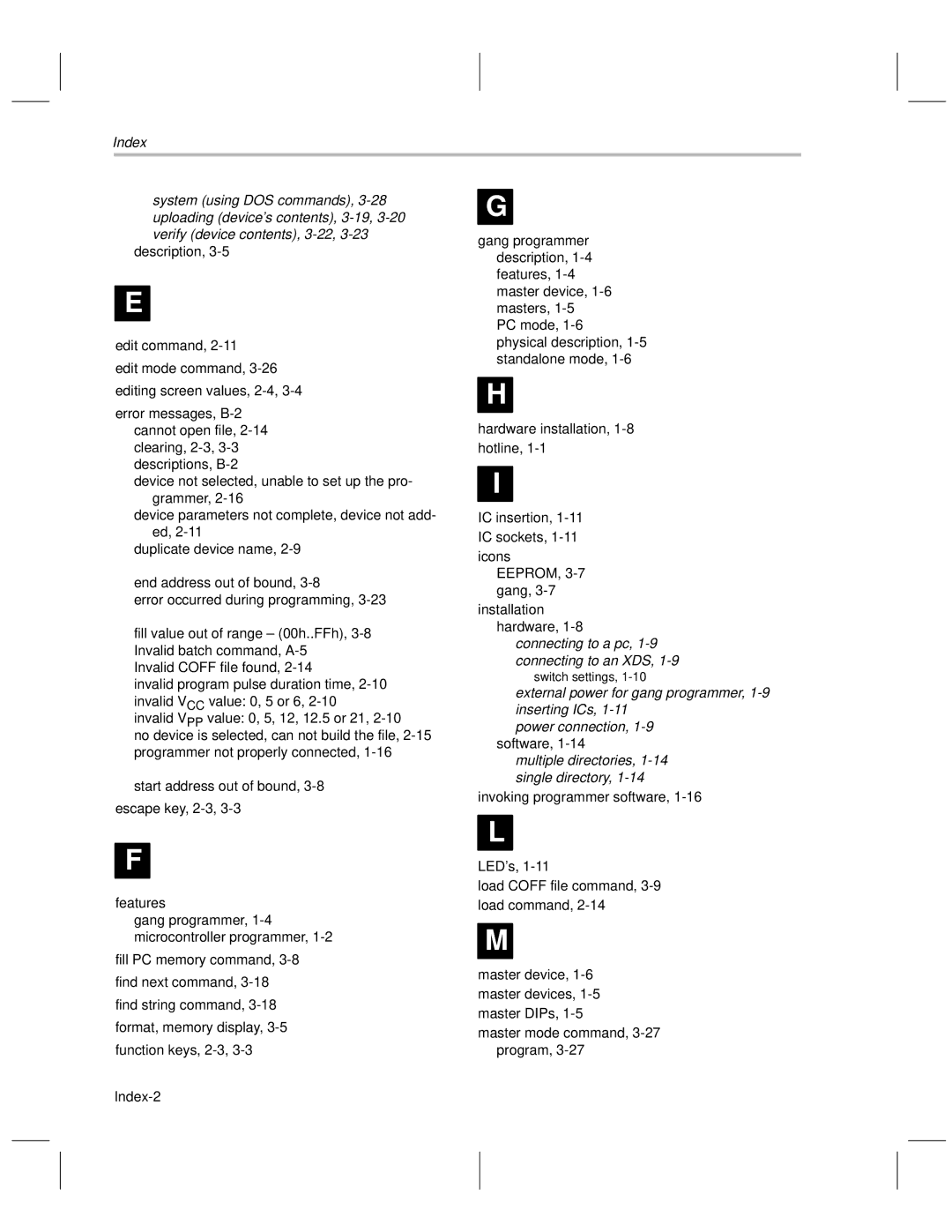 Texas Instruments TMS370 manual Connecting to a pc, 1-9 connecting to an XDS 