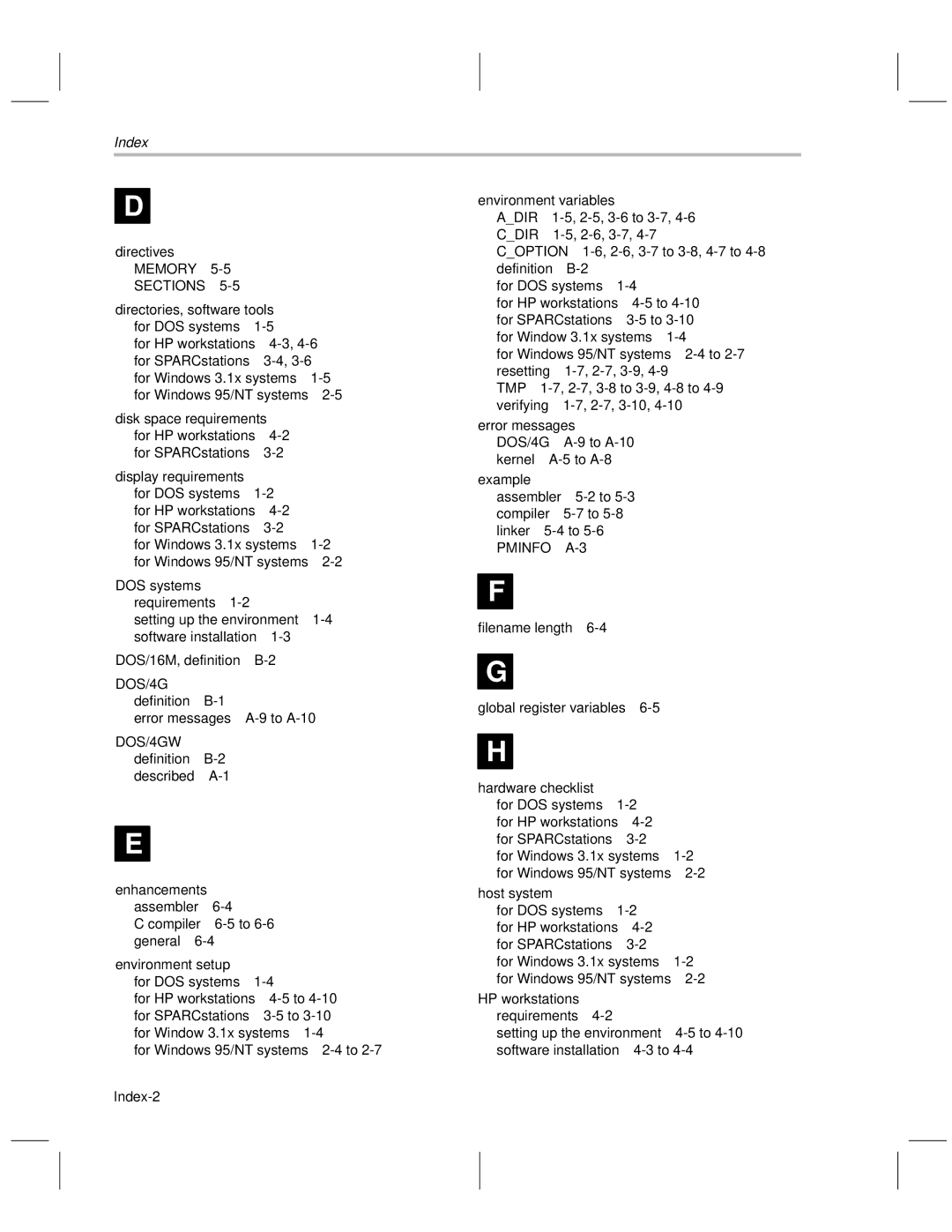 Texas Instruments TMS470R1x manual Index 