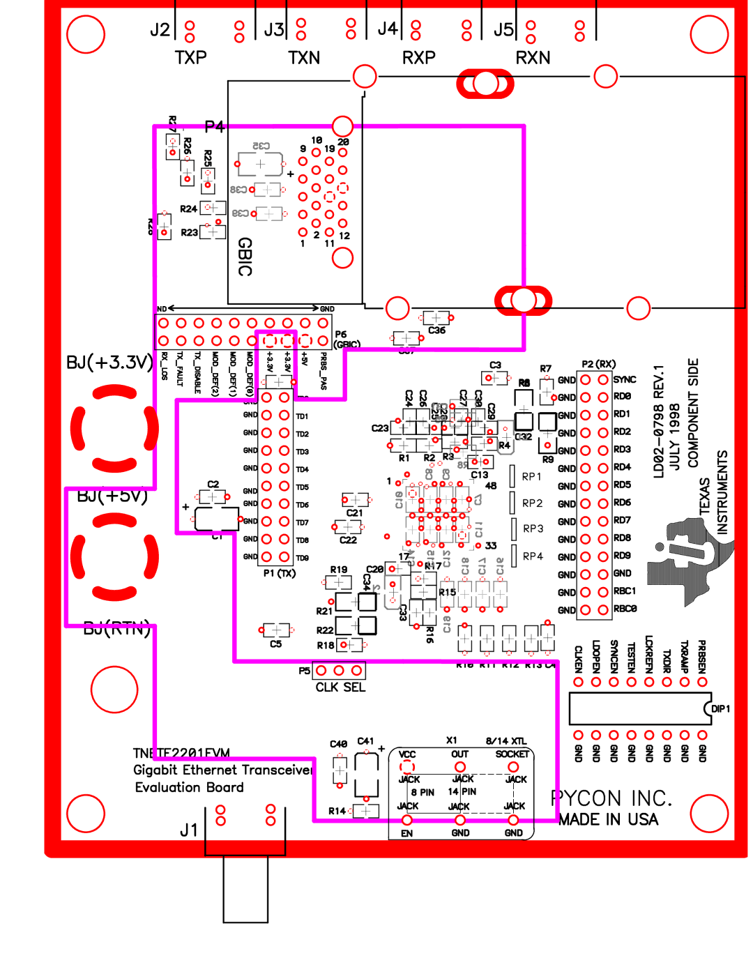 Texas Instruments TNETE2201 manual 