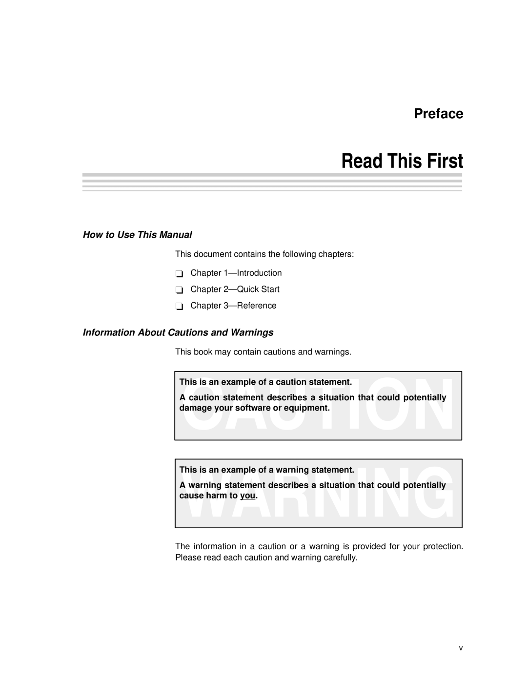 Texas Instruments TPA6030A4 manual Read This First, Information About Cautions and Warnings 