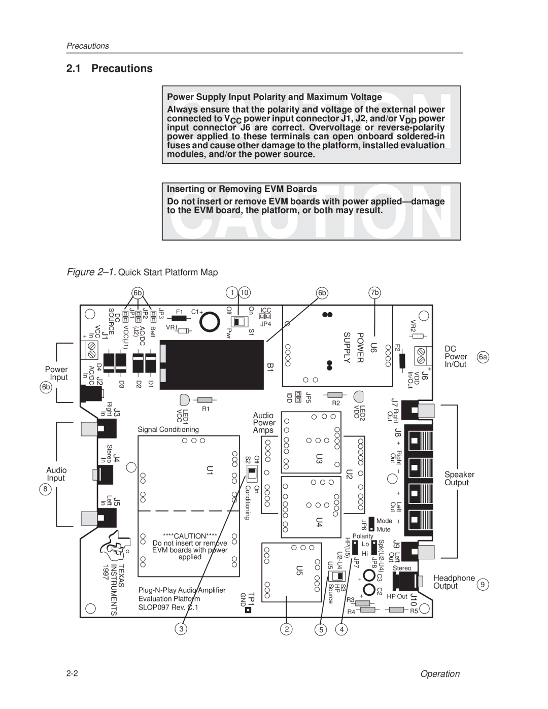 Texas Instruments TPA6110A2 MSOP manual Precautions, Power 