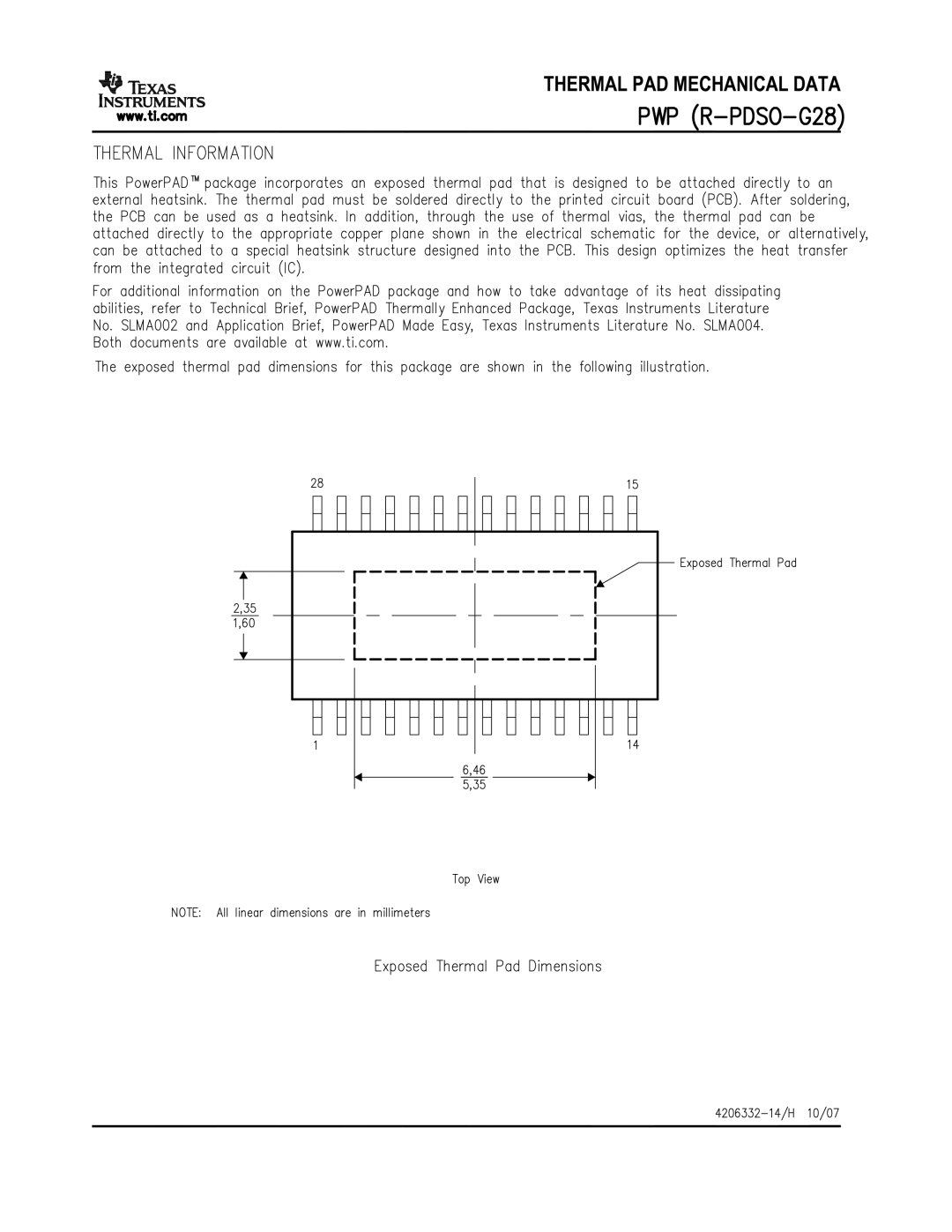 Texas Instruments TPS54810 warranty 