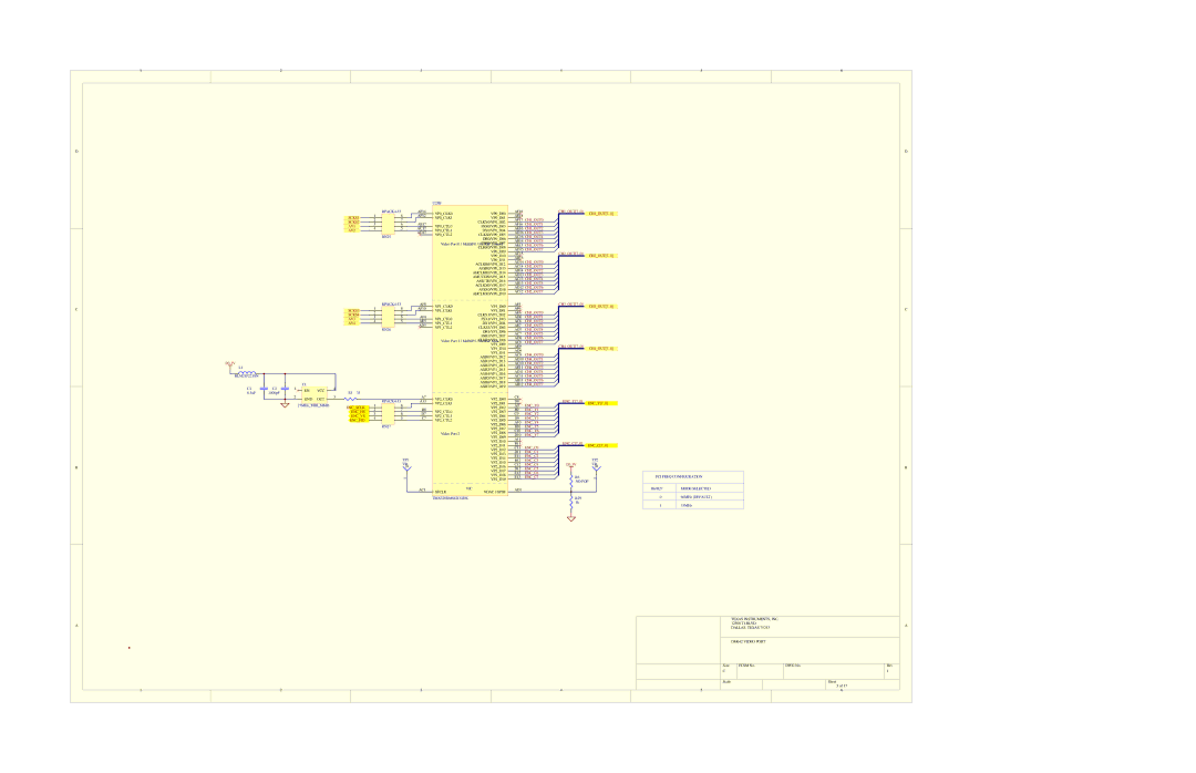 Texas Instruments TVP5154EVM manual RPACK4-33, A9 ENCY0 B9 ENCY1 C9 ENCY2 D9 ENCY3 