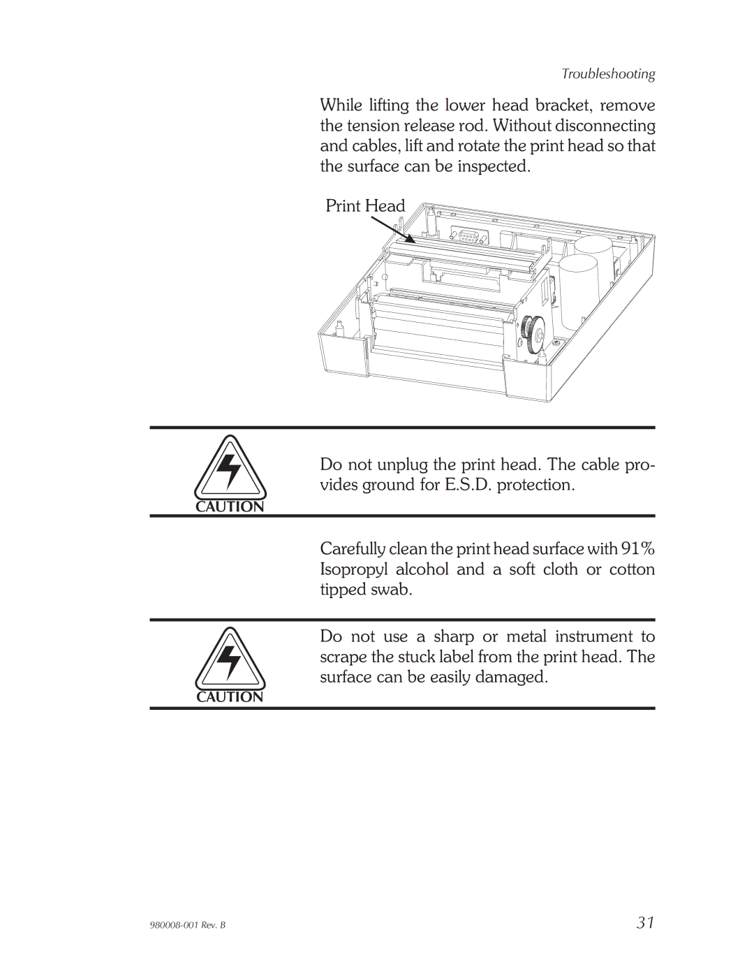 The Eltron Company LP2122, LP2142, LP2042, LP2022 user manual Troubleshooting 