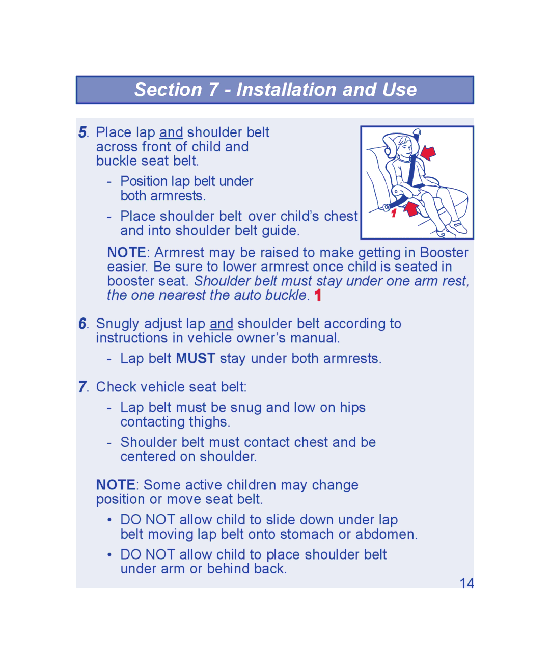 The First Years B505, B500 manual Installation and Use 