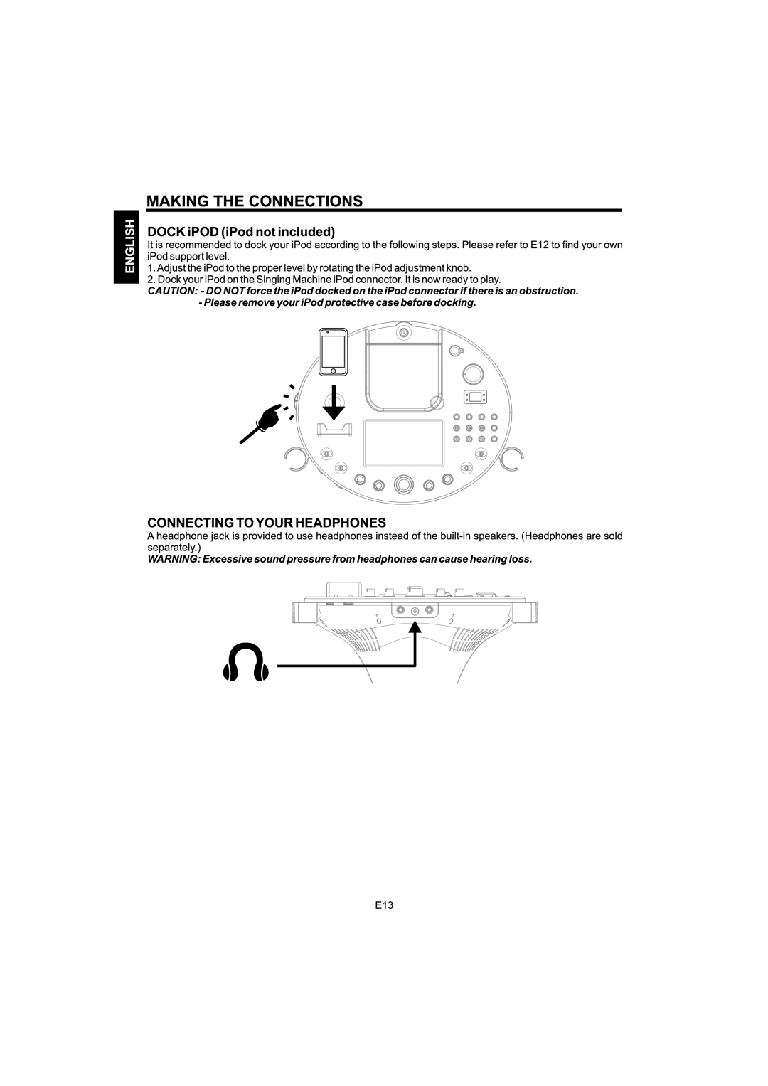 The Singing Machine ism-1028 N manual 