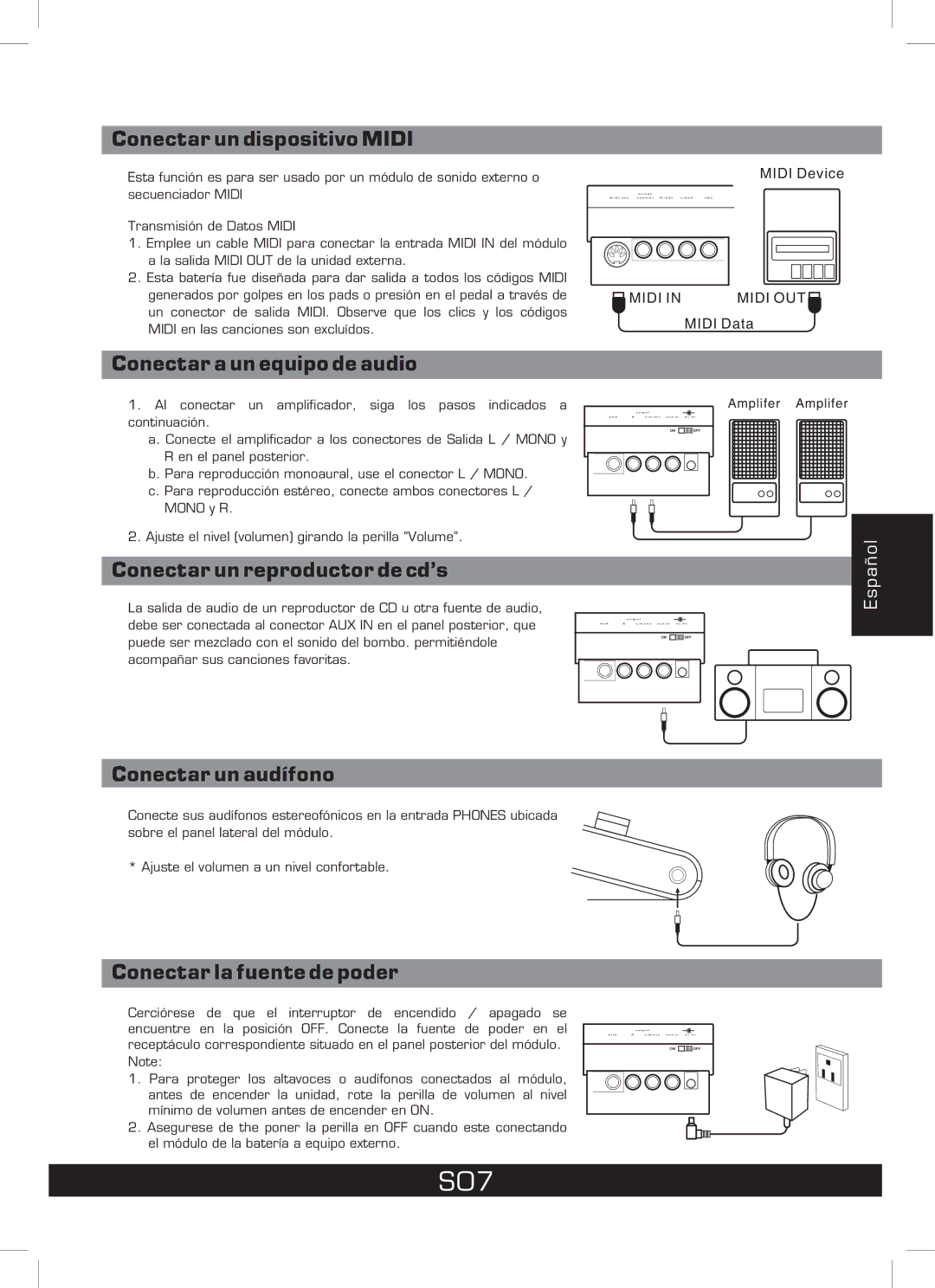 The Singing Machine SMI-1460 instruction manual S07 