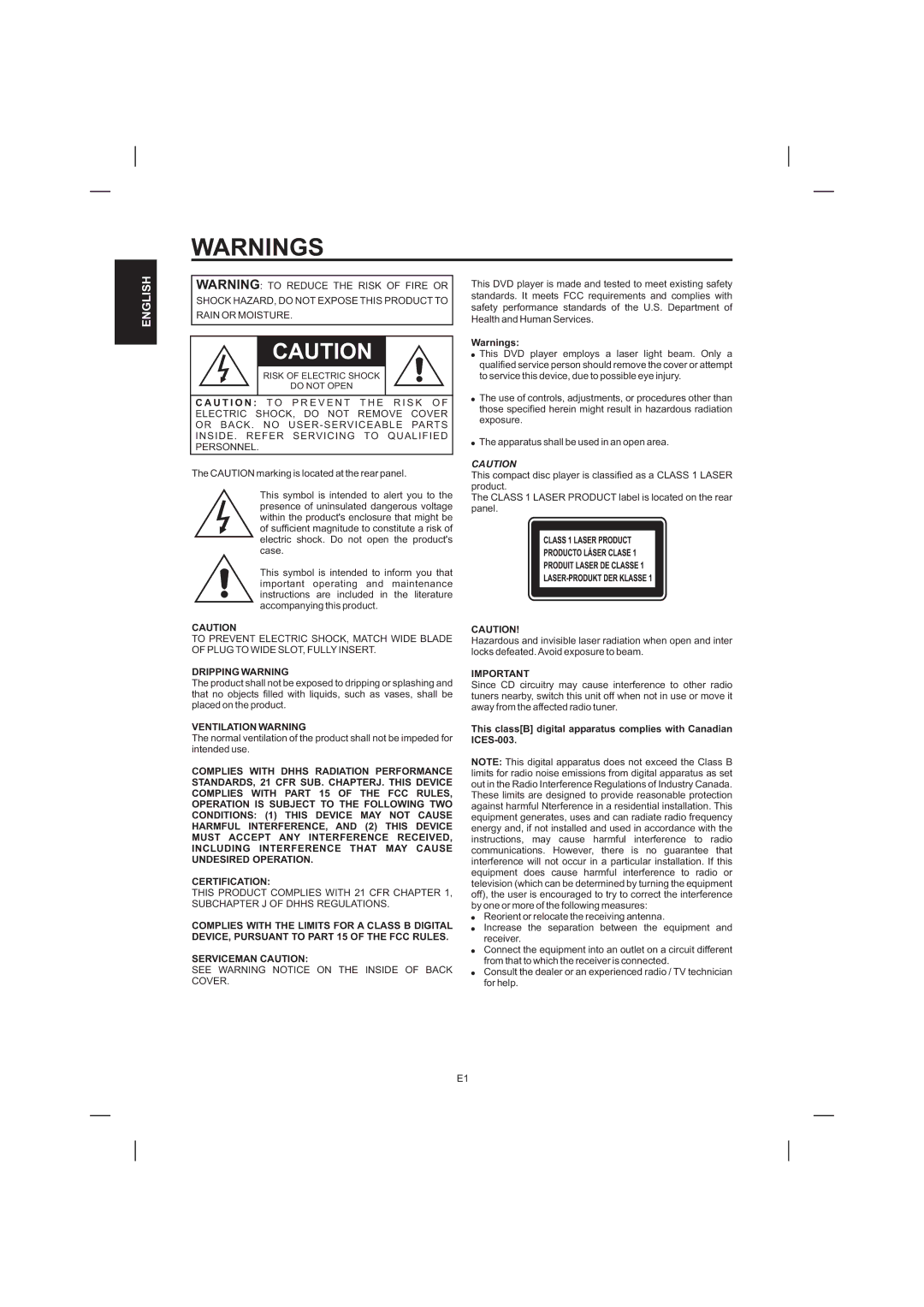 The Singing Machine STVD-1001 manual English 