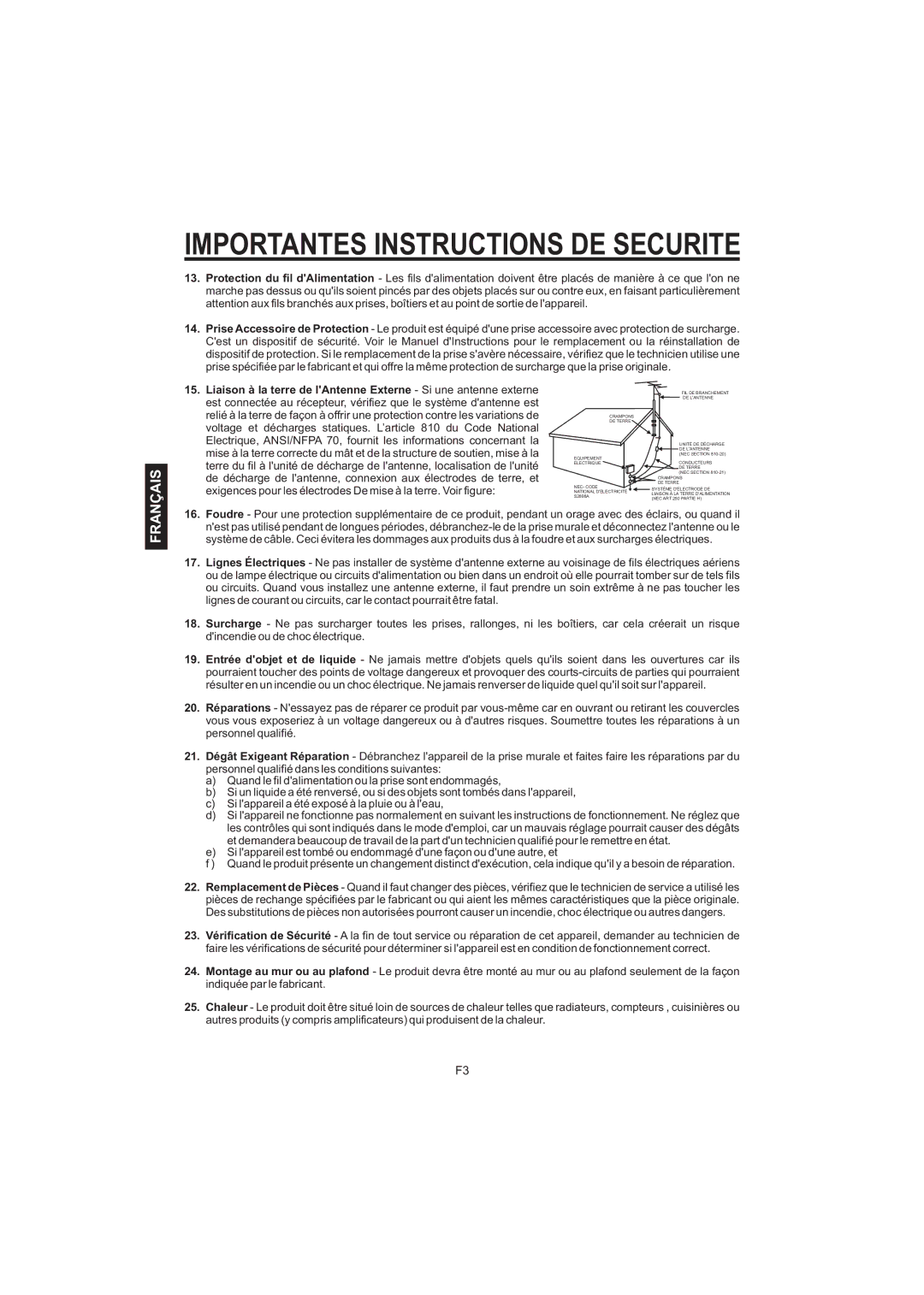 The Singing Machine STVG-520 instruction manual DE Lantenne 