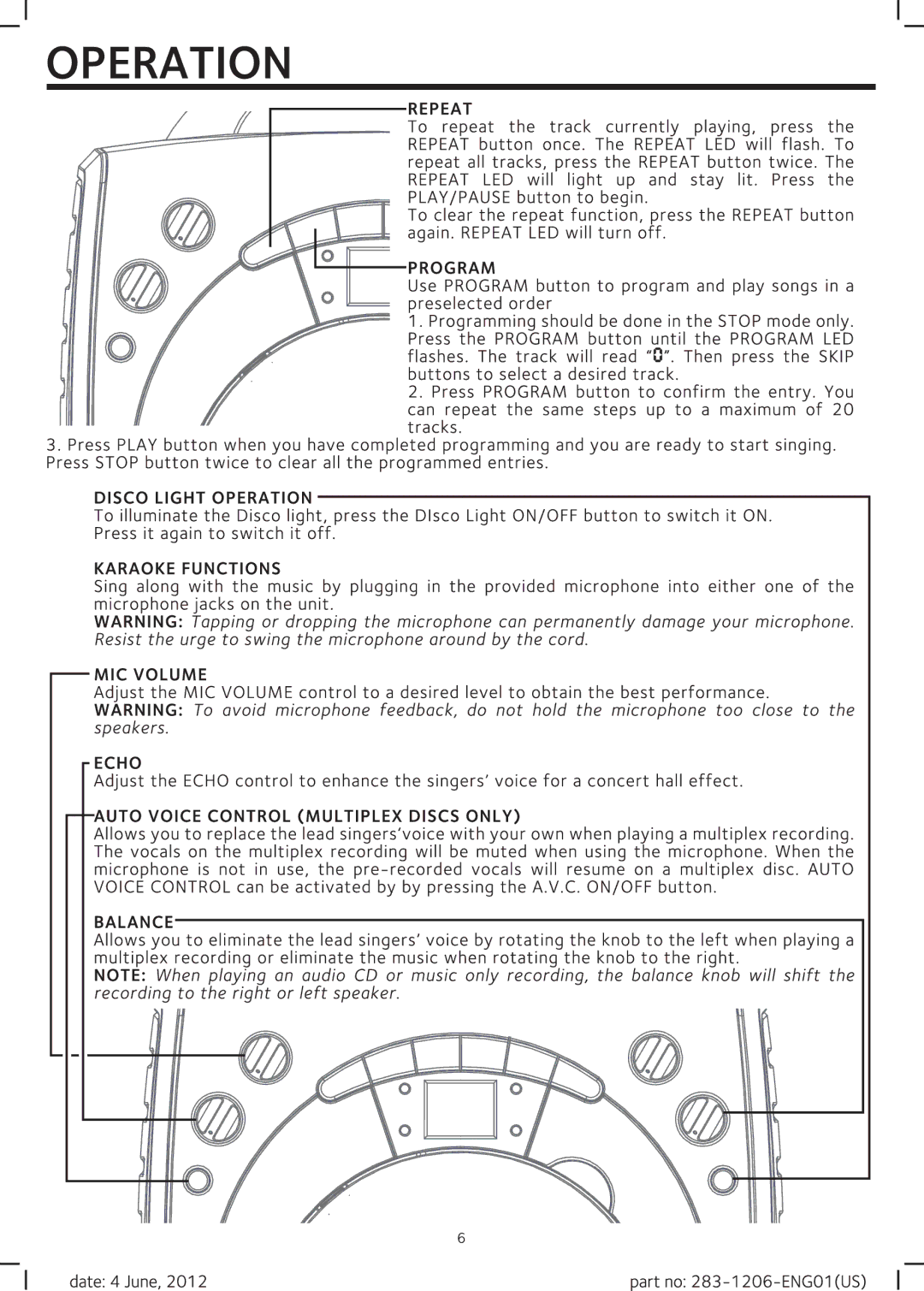 The Singing Machine SML283(BK/P/BL), THE SINGING MACHINE manual 