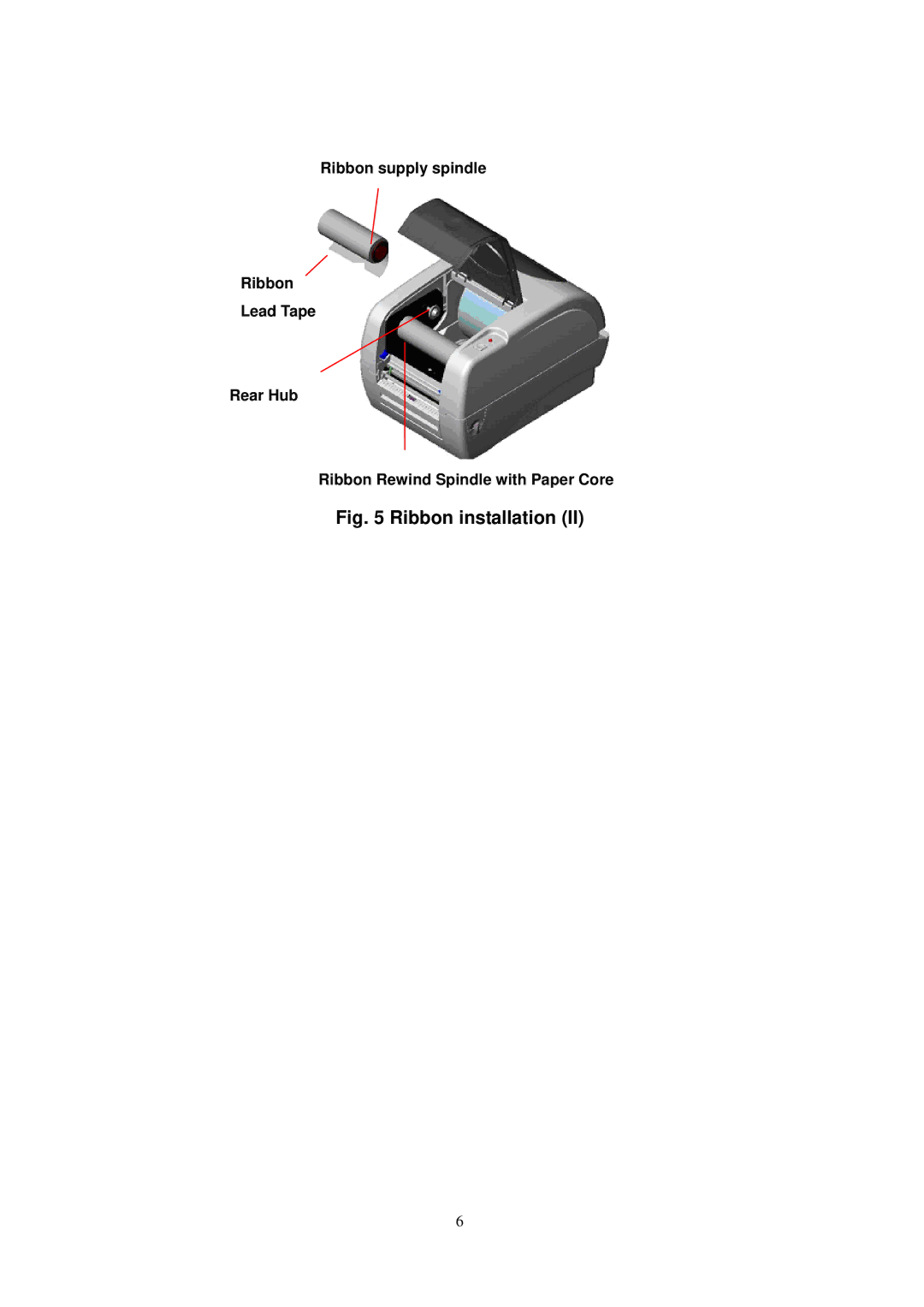 The Speaker Company TTP-245 Plus user manual Ribbon installation 