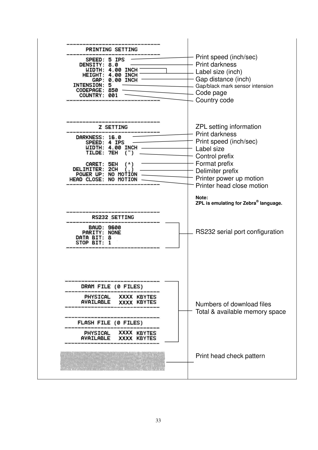 The Speaker Company TTP-245 Plus user manual Gap/black mark sensor intension 