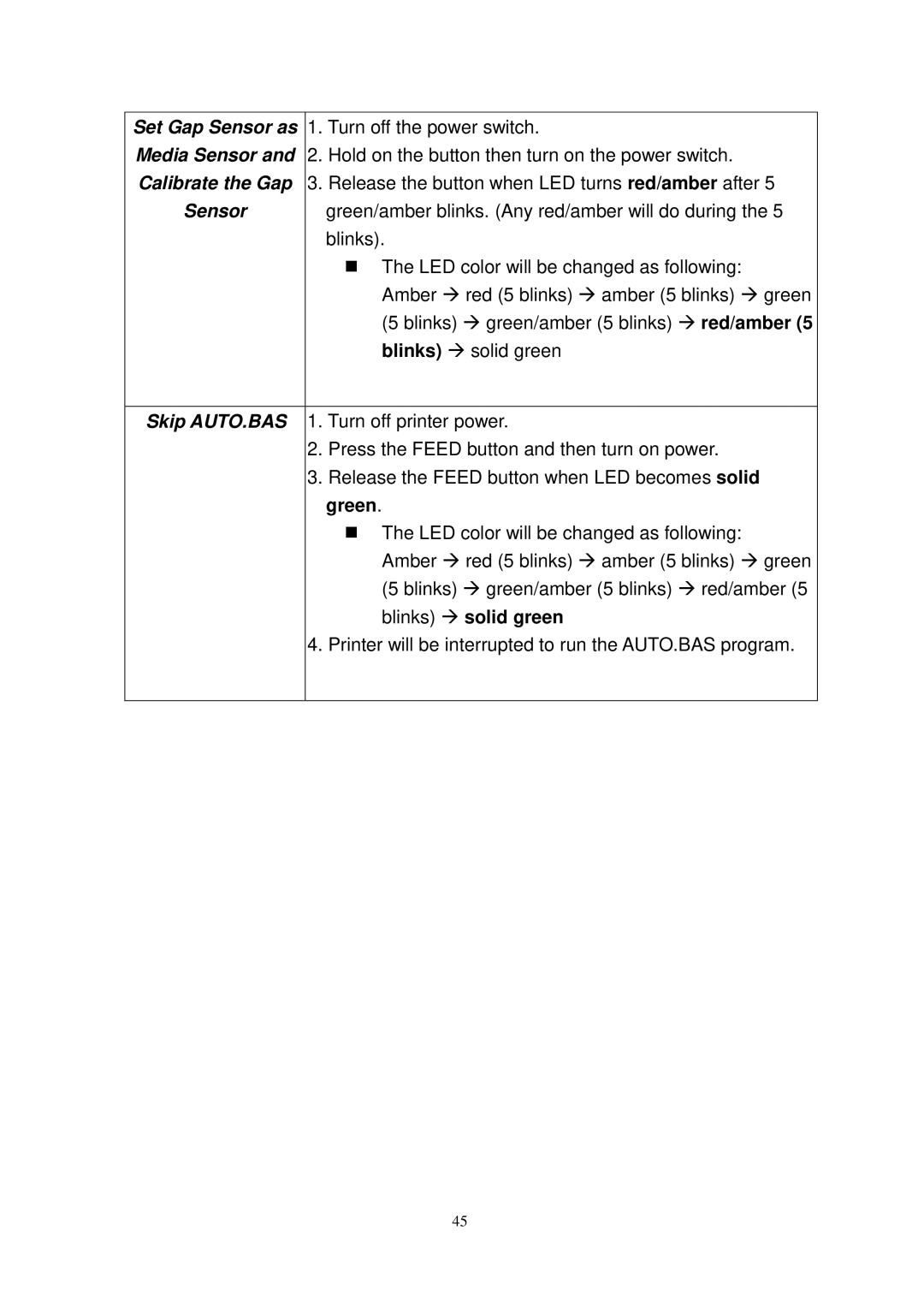 The Speaker Company TTP-245 Plus user manual Set Gap Sensor as 