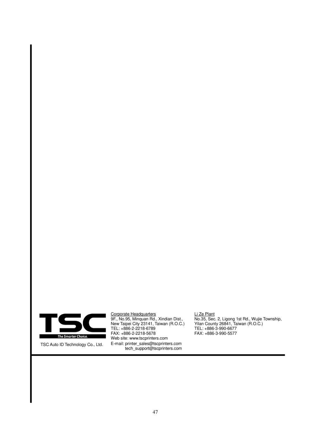 The Speaker Company TTP-245 Plus user manual 