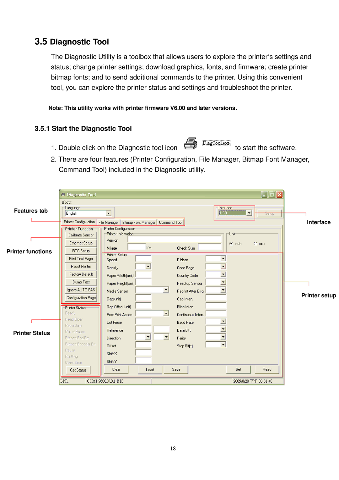 The Speaker Company TTP-245C, TTP-244CE, TTP-343C user manual Start the Diagnostic Tool 