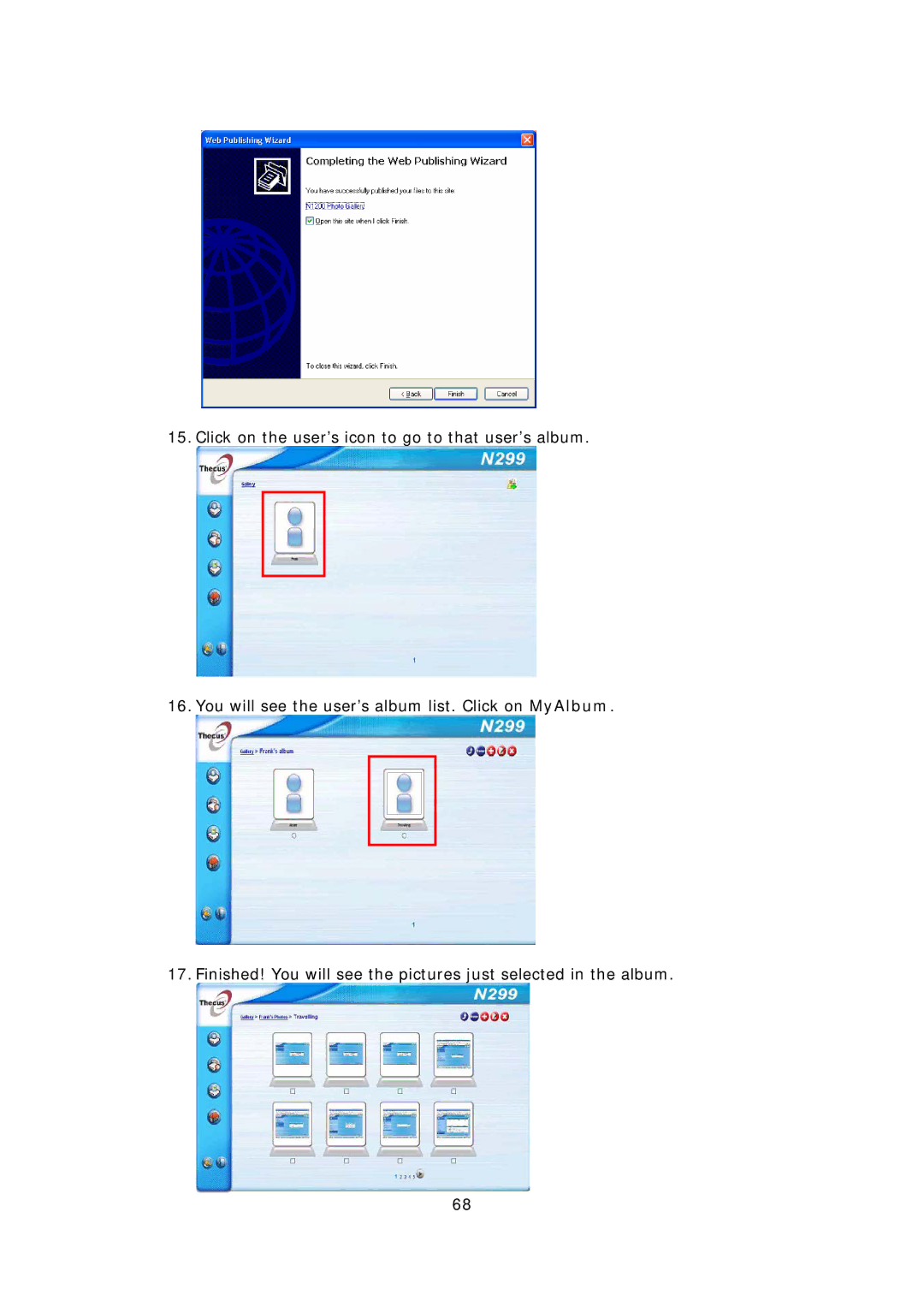 Thecus Technology N299 user manual 