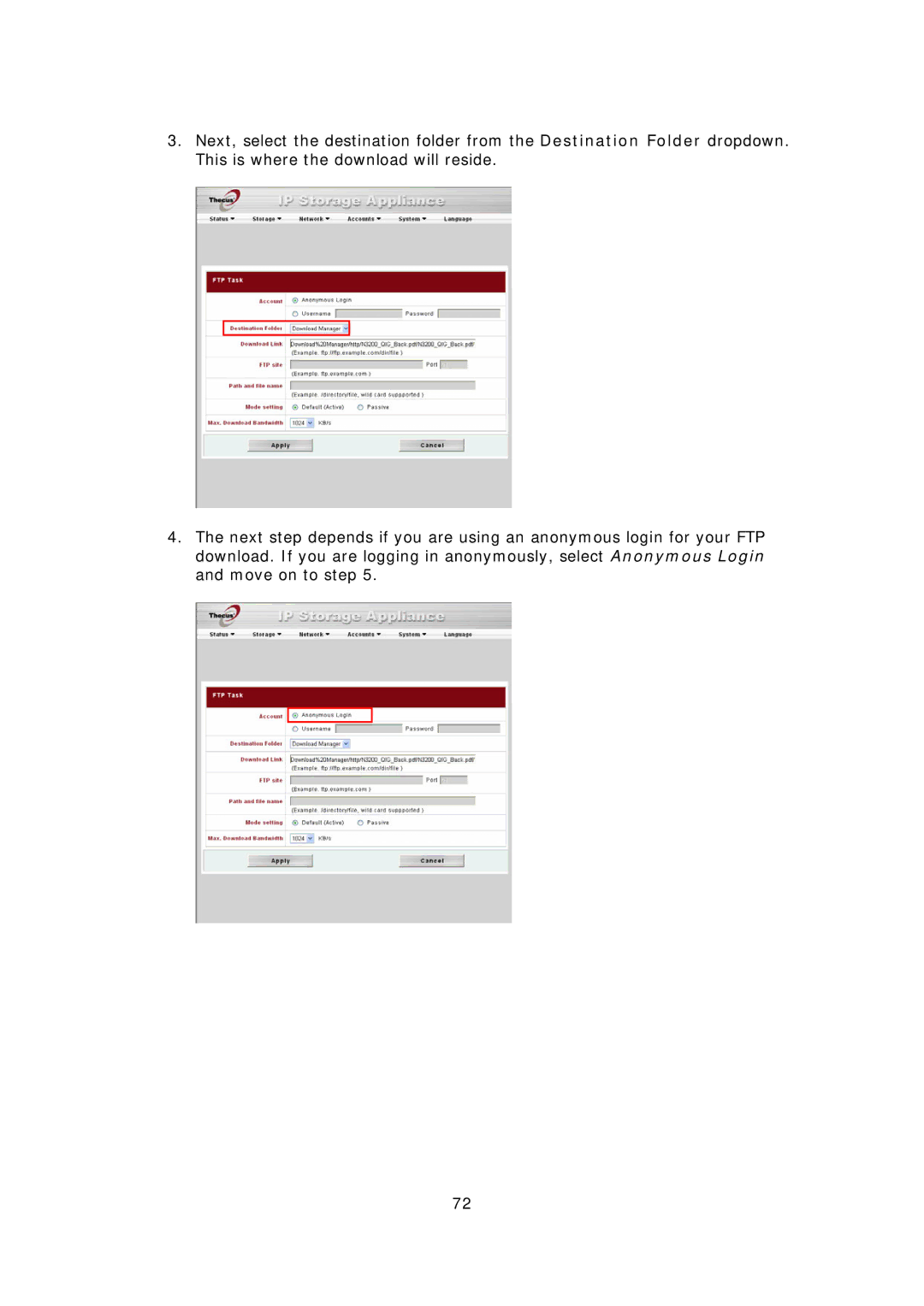 Thecus Technology N7700 user manual 