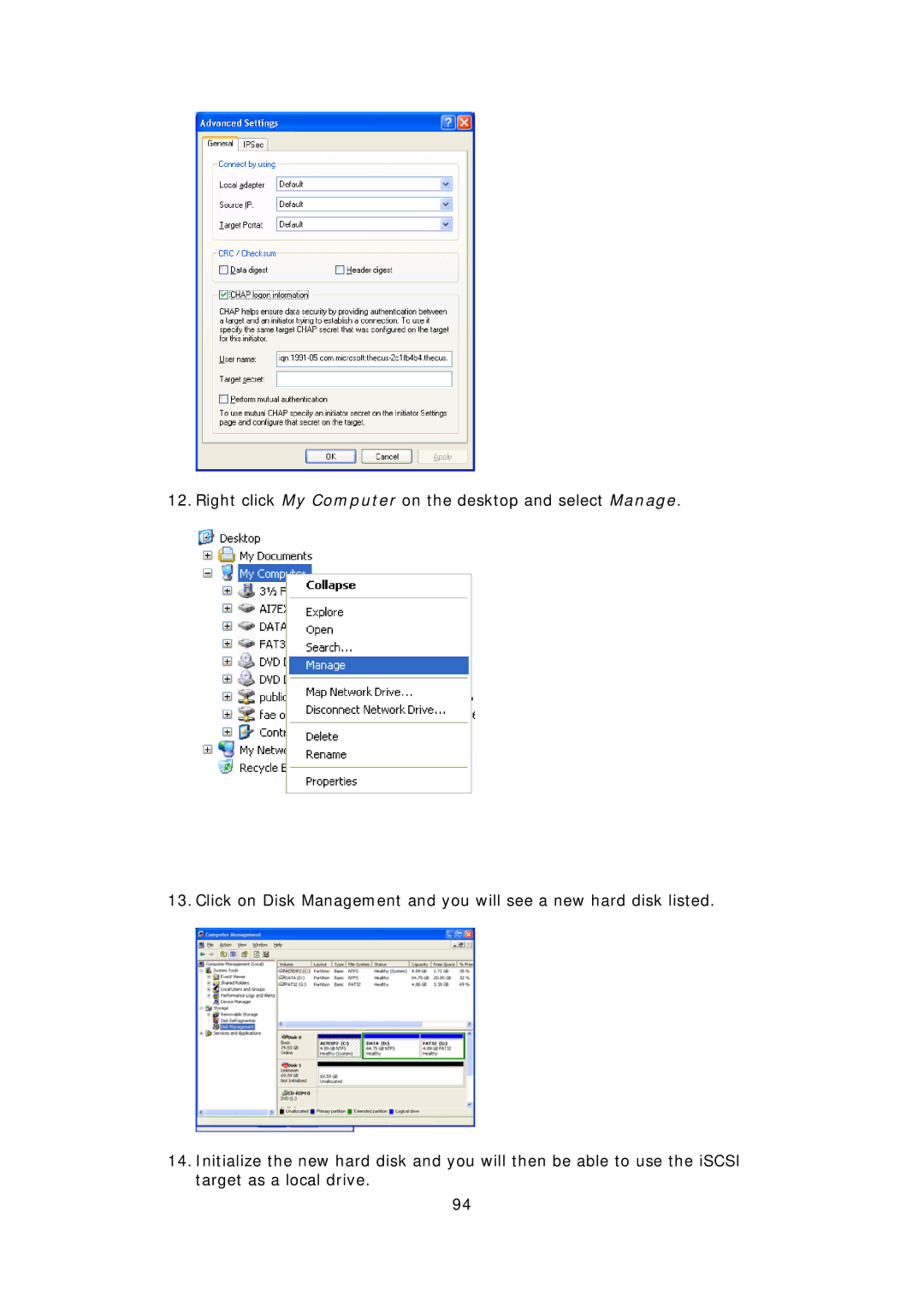 Thecus Technology N7700 user manual 