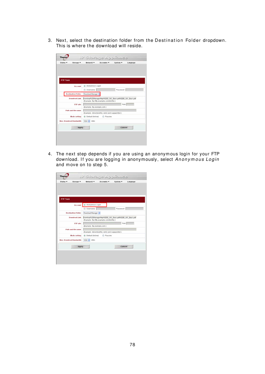 Thecus Technology N8800 user manual 