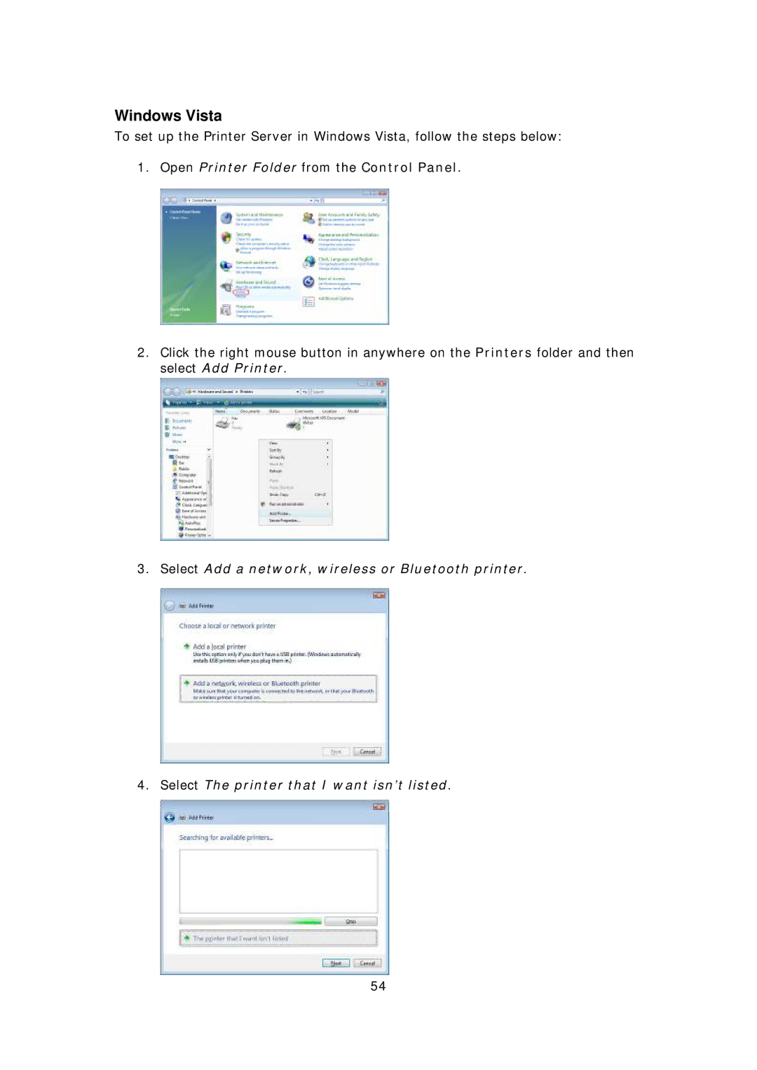 Thecus Technology Thecus N199 user manual Windows Vista 