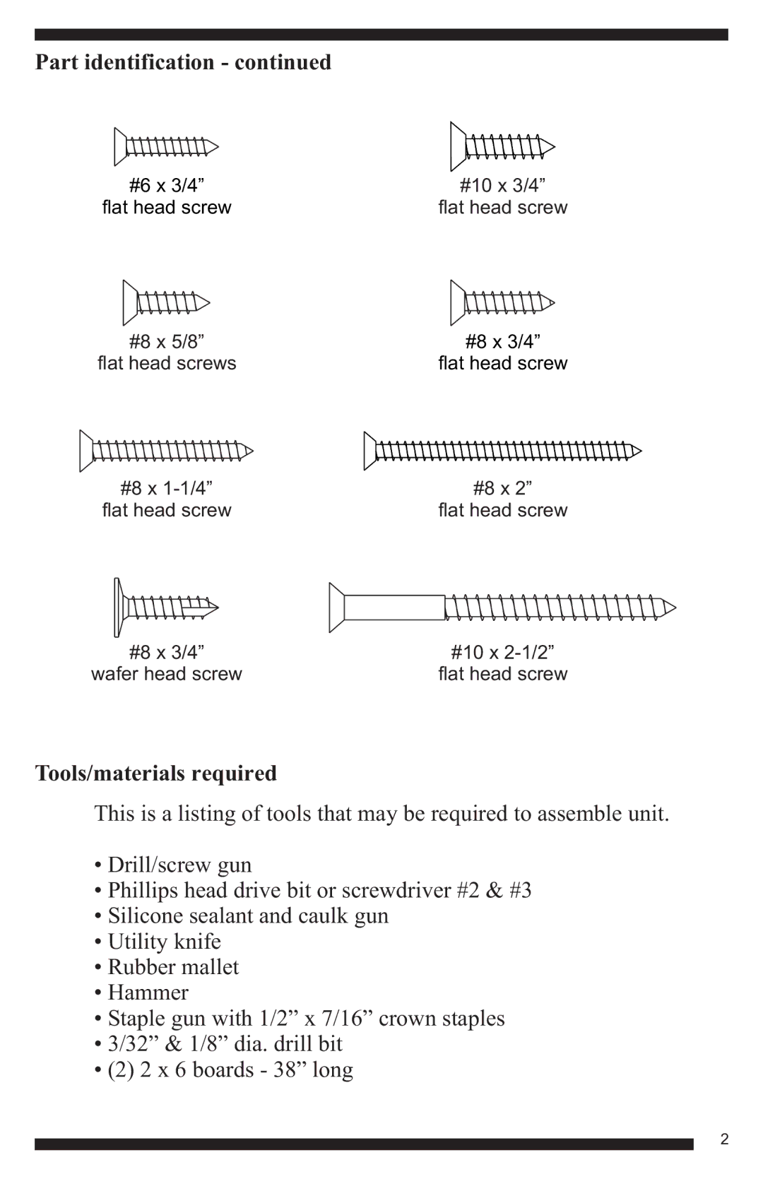 Therma-Tru Hinged Patio Door System Single Panel Assembly Unit manual Part identification 