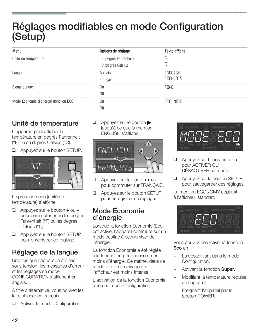 Thermador 9000189698 manual English 