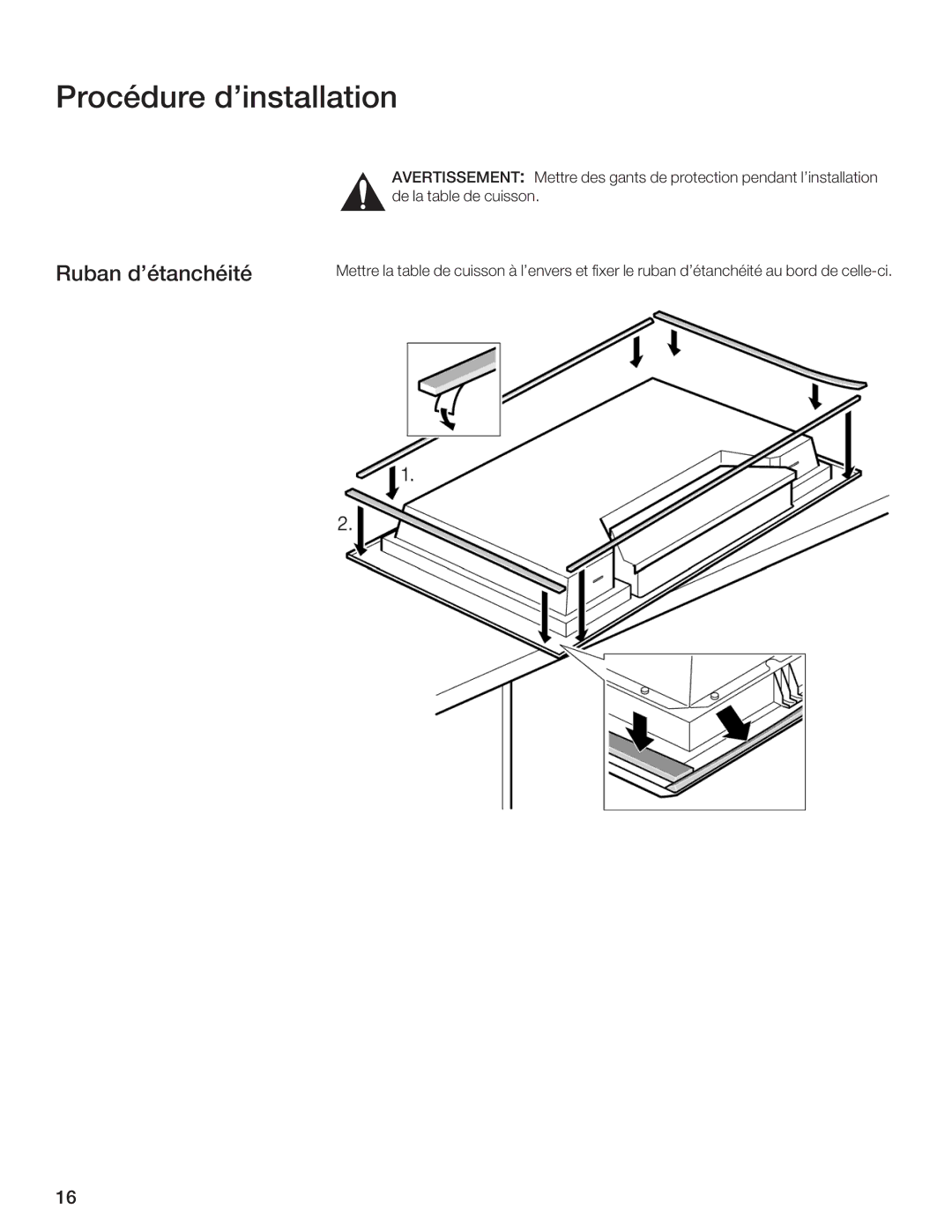 Thermador CES304FS, CET304FS, CES366FS, CES365FS, CEM365FS, CET366FS, CEM304FS manual Procédure dinstallation 