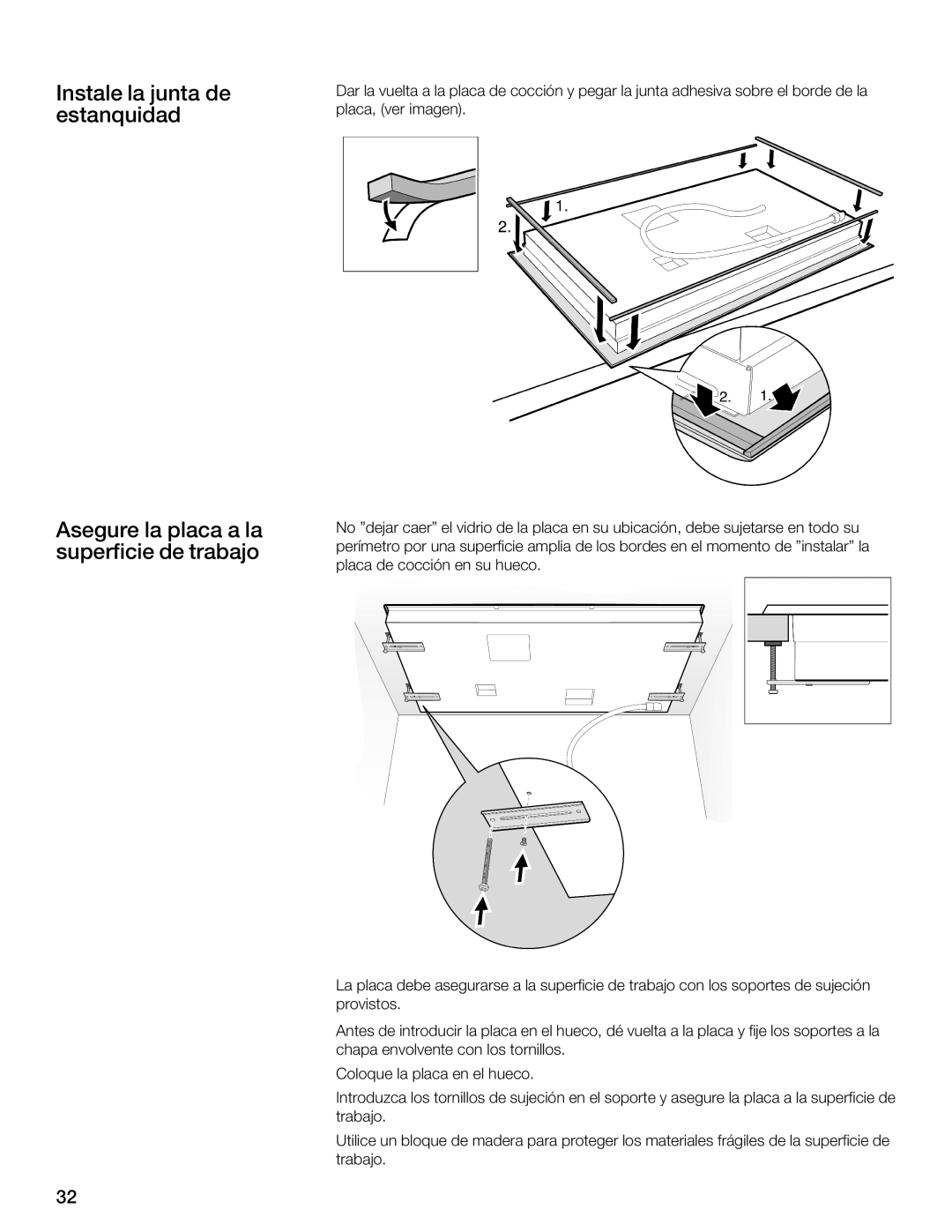 Thermador CIS365 installation instructions 