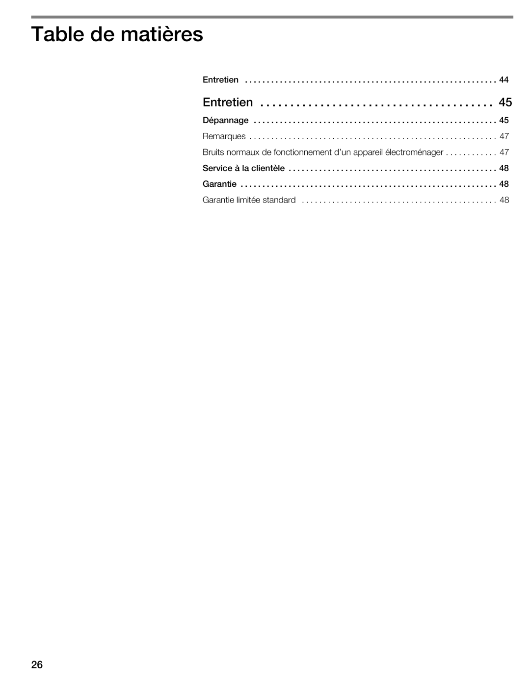 Thermador CIT304E manual Entretien 