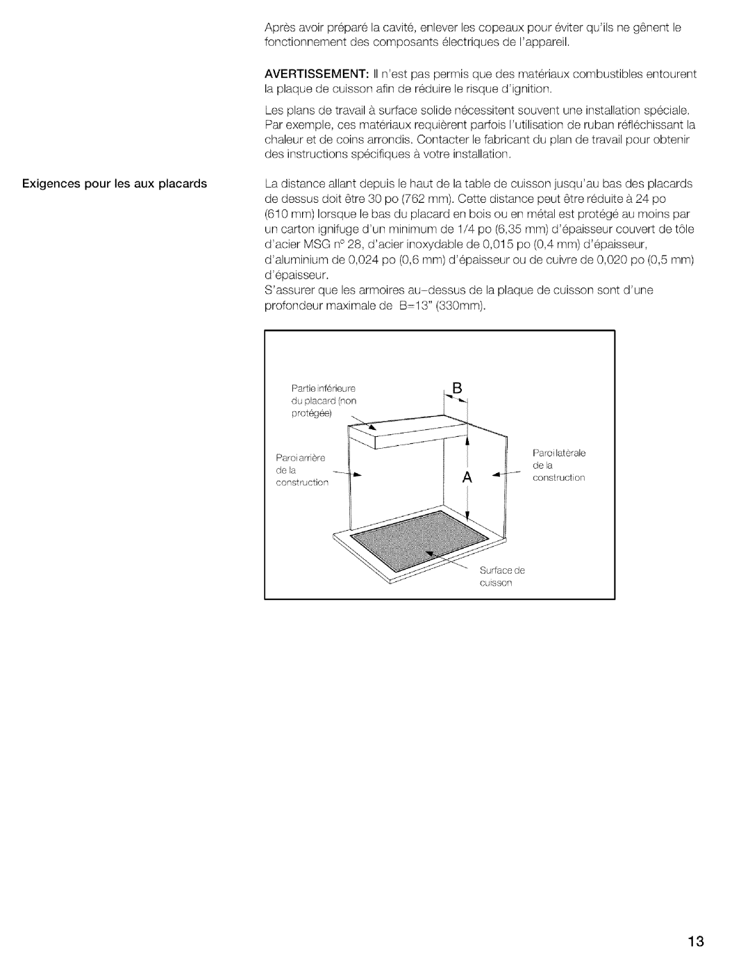 Thermador CIT304EM, CIT304DS installation instructions Fonctionnement des composants electriques de Iappareil 