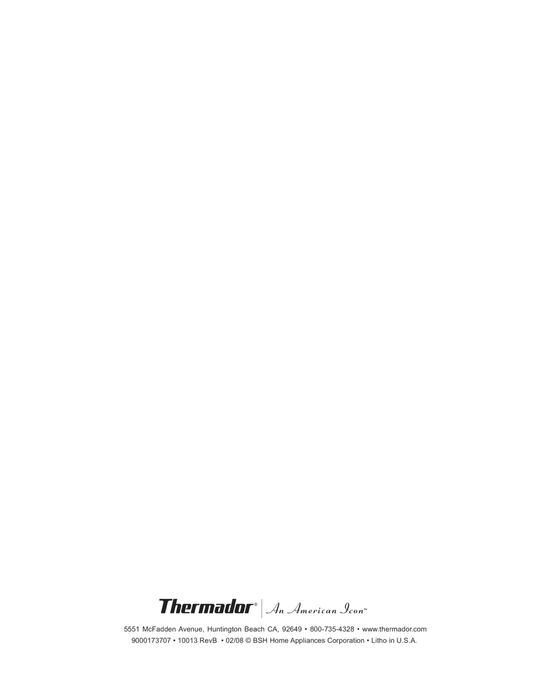 Thermador HDDW36FS installation manual 