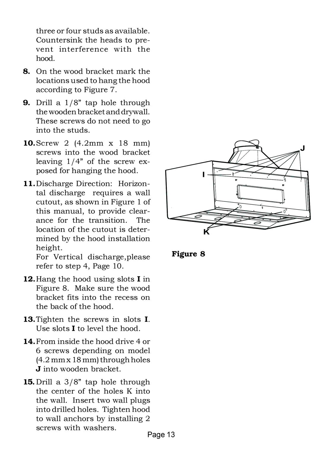 Thermador HS-HST-HSB installation instructions 